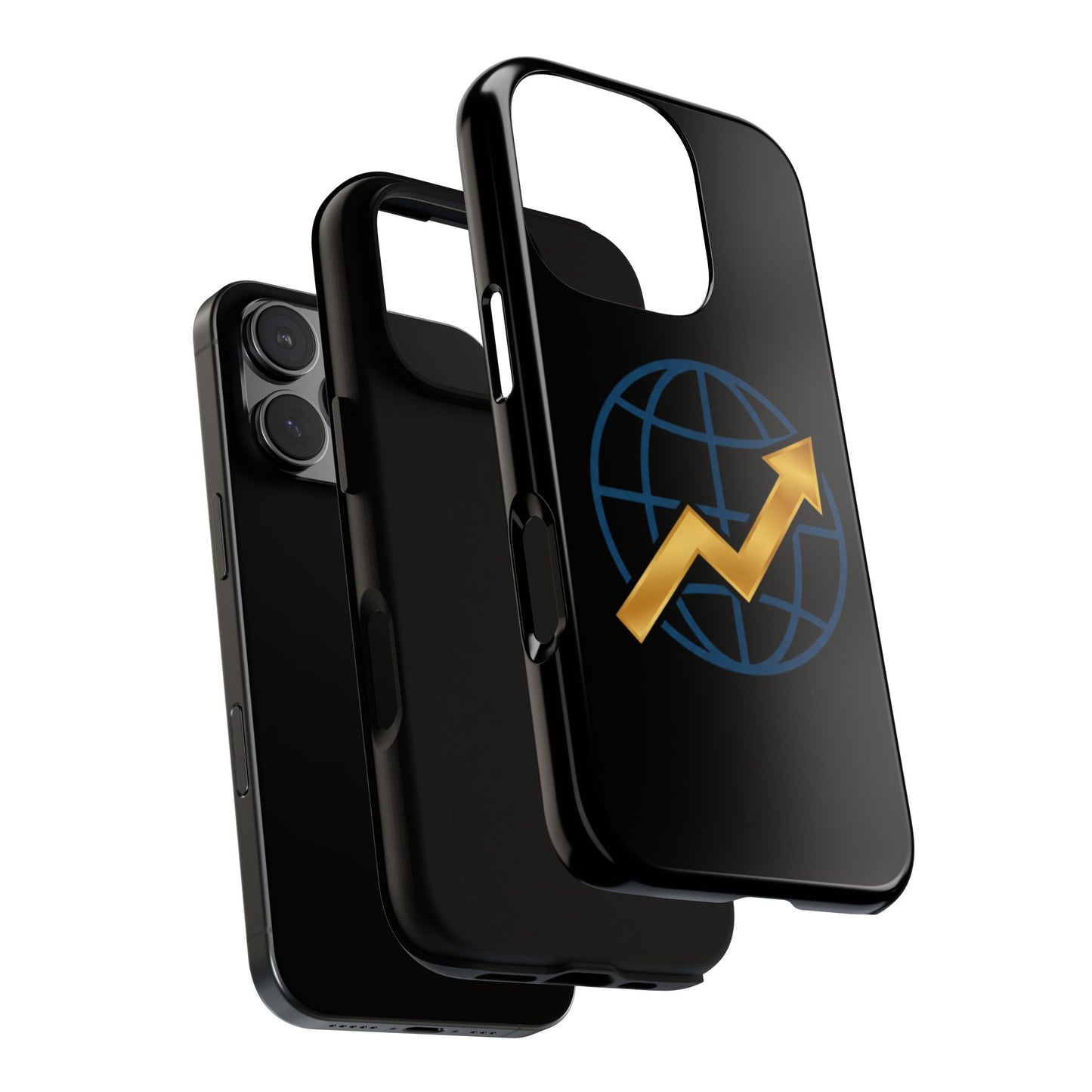 Phone Case — Global Growth Arrow Graphic (Investing & Business Motivational)