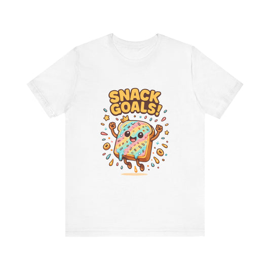 Snack Attack Unisex Tee, Food Lover Gift, Snacking Shirt, Funny Graphic Tee, - Oceanfront Products