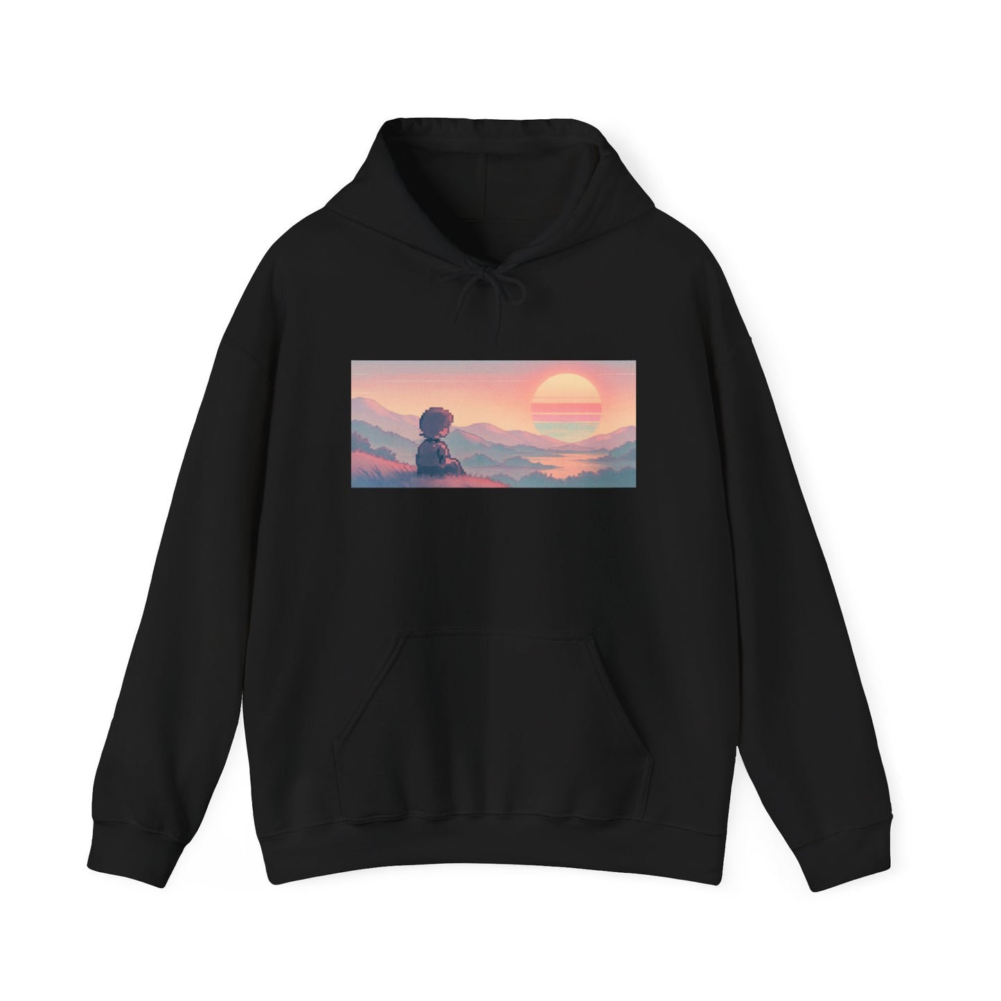 Oceanfront “Golden Hour Reflection” Sweatshirt – Unisex Heavy Blend™ Crewneck for Everyday Comfort - Oceanfront Products