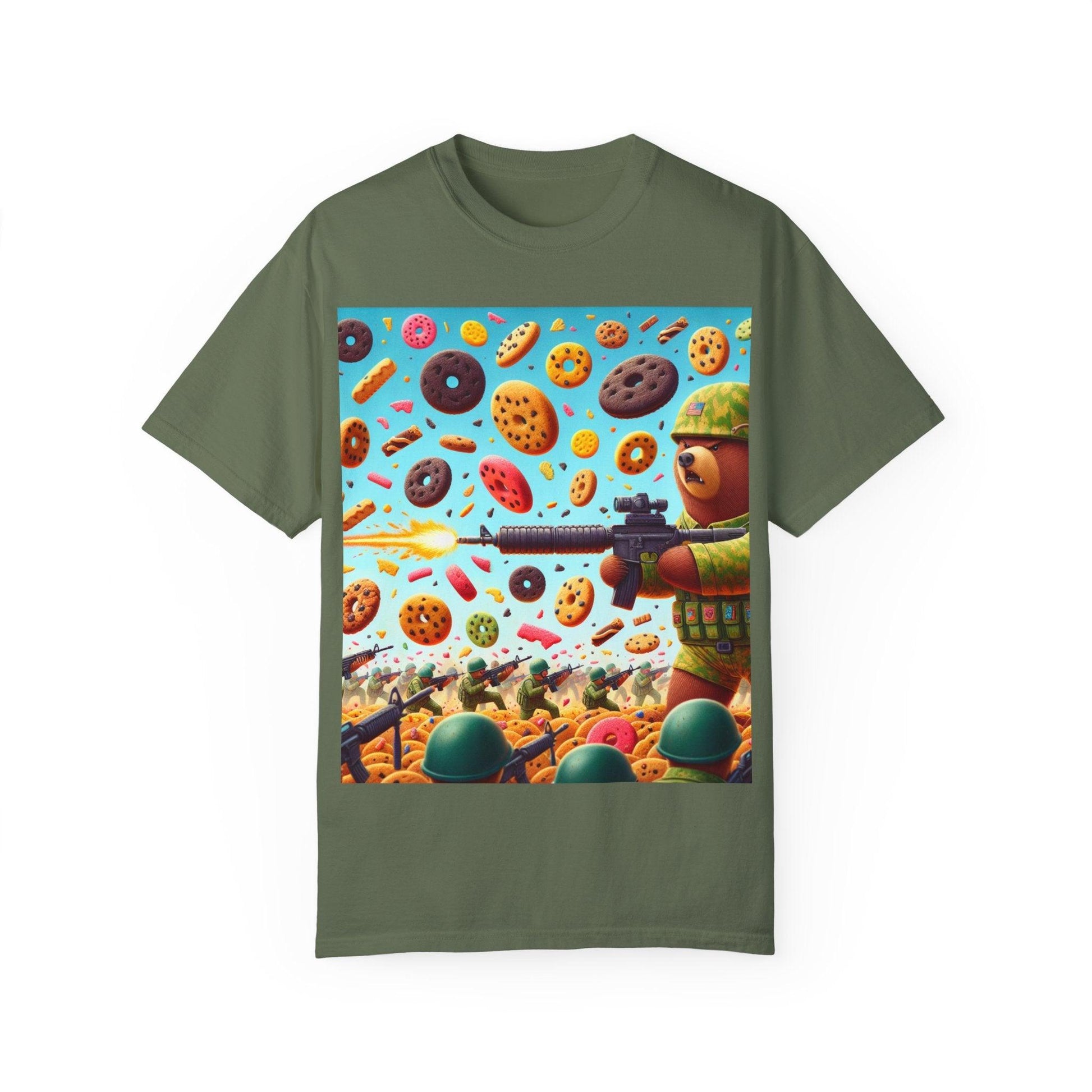 T-Shirt Solider Bear in a Cookie War Design - Oceanfront Products