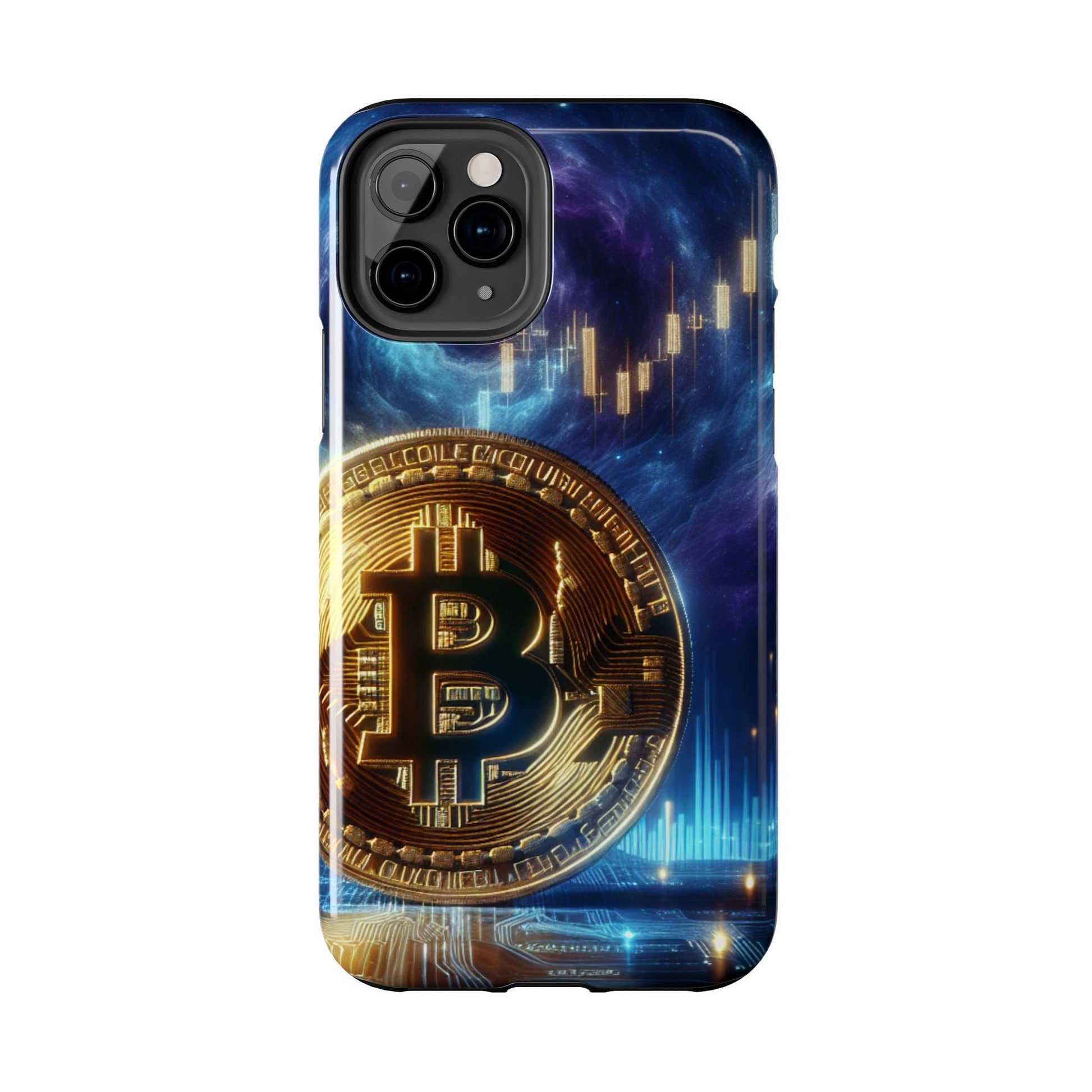 Bitcoin Chart Tough Phone Case - Oceanfront Products