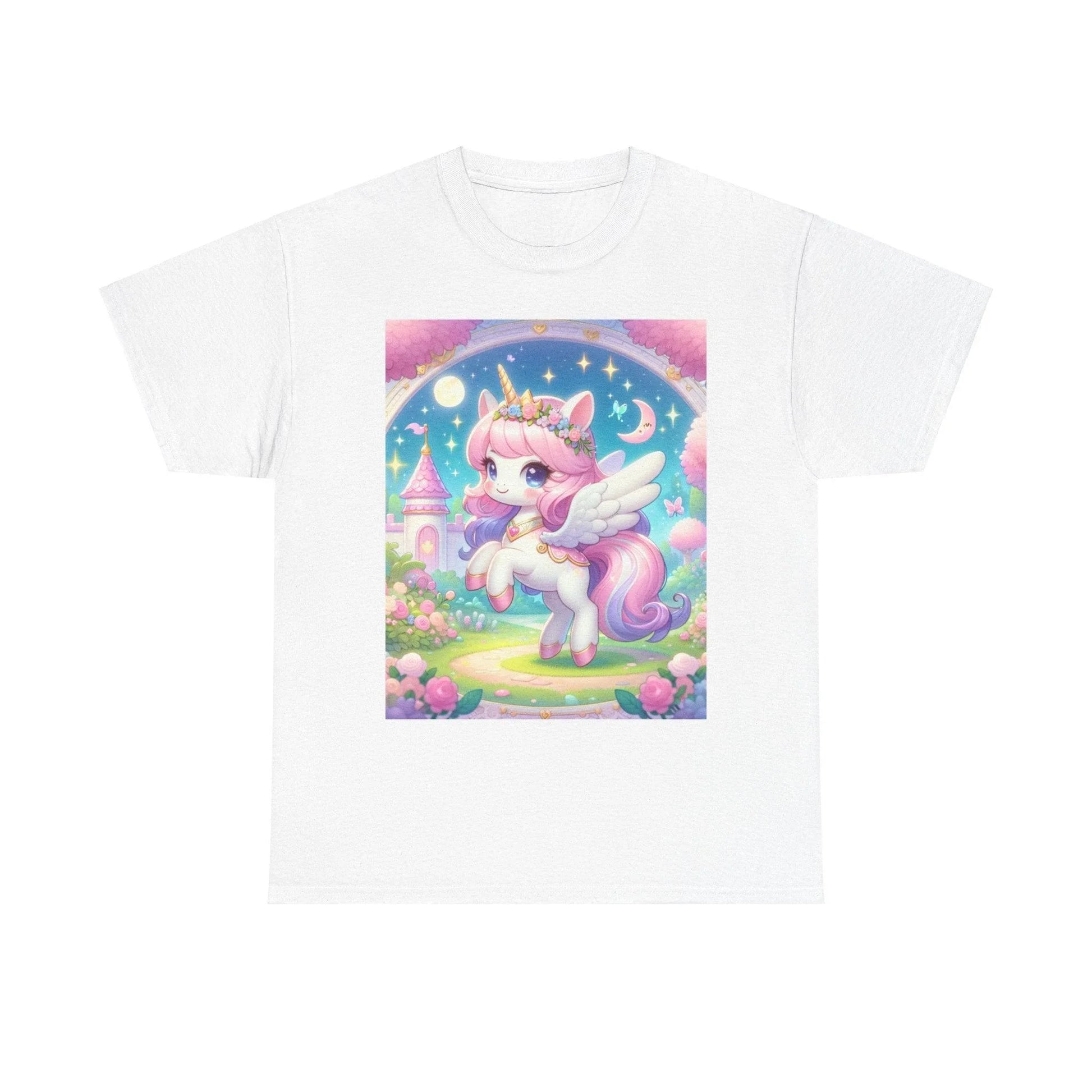 T-Shirt - Cute Girly Magical Unicorn Graphic Tee - Oceanfront Products
