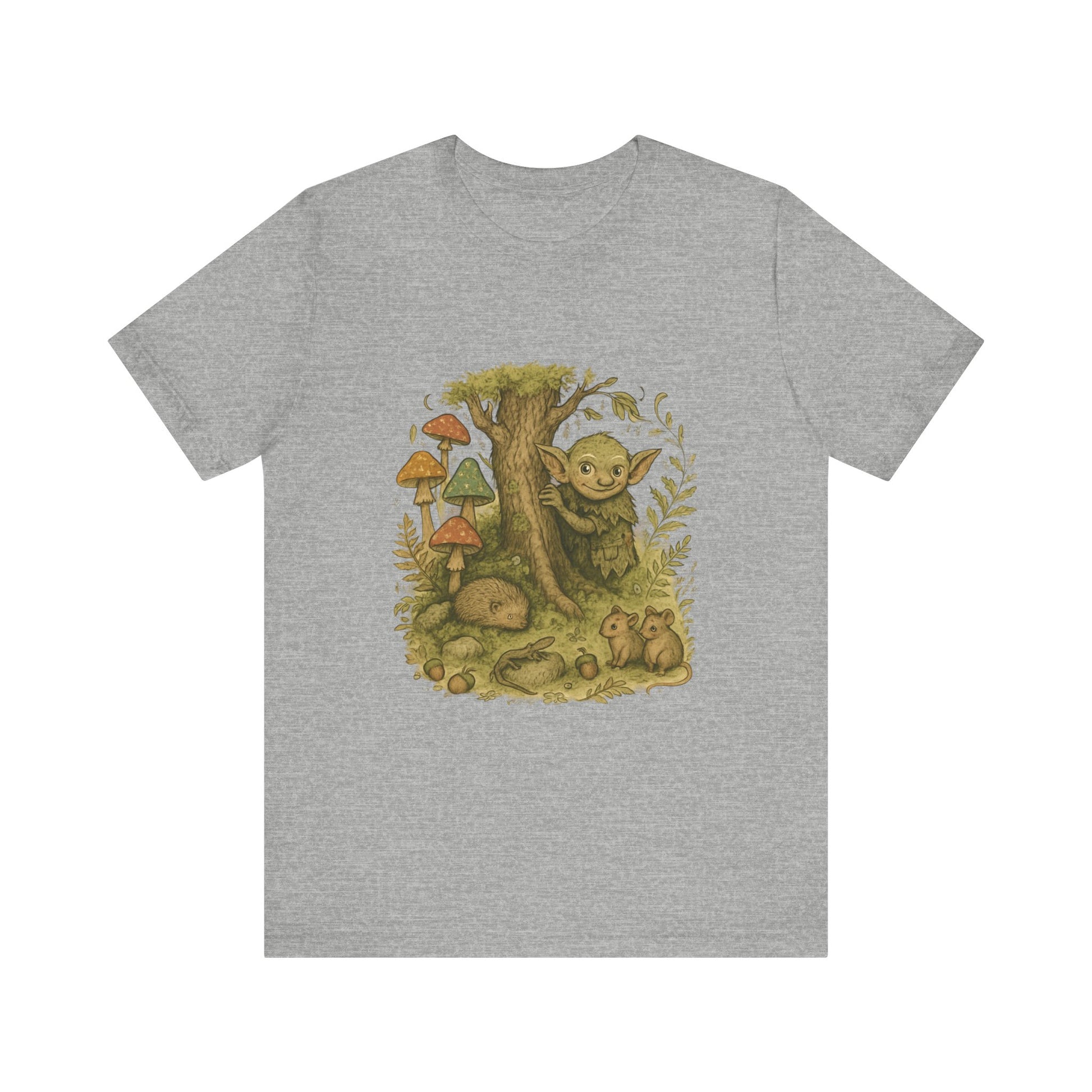 Nature Whimsical Tshirt, Garden Tee, Earthy T-shirt, Outdoor Adventure Top, - Oceanfront Products