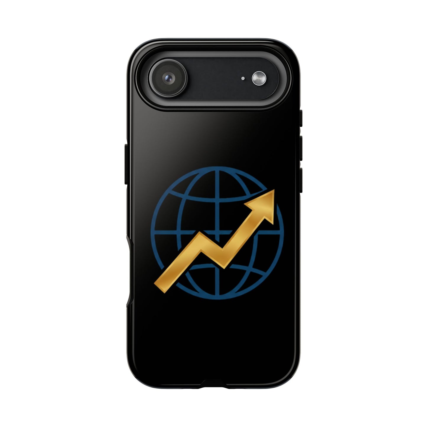 Phone Case — Global Growth Arrow Graphic (Investing & Business Motivational)