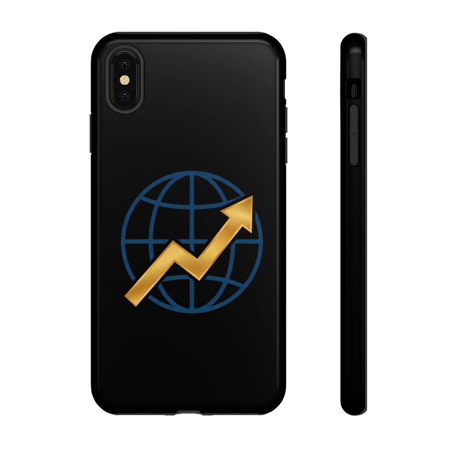 Phone Case — Global Growth Arrow Graphic (Investing & Business Motivational)