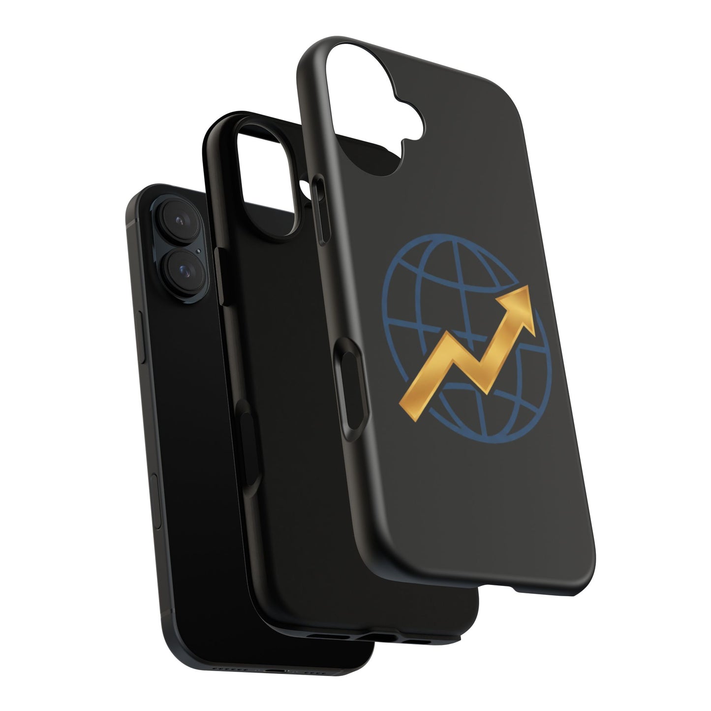 Phone Case — Global Growth Arrow Graphic (Investing & Business Motivational)