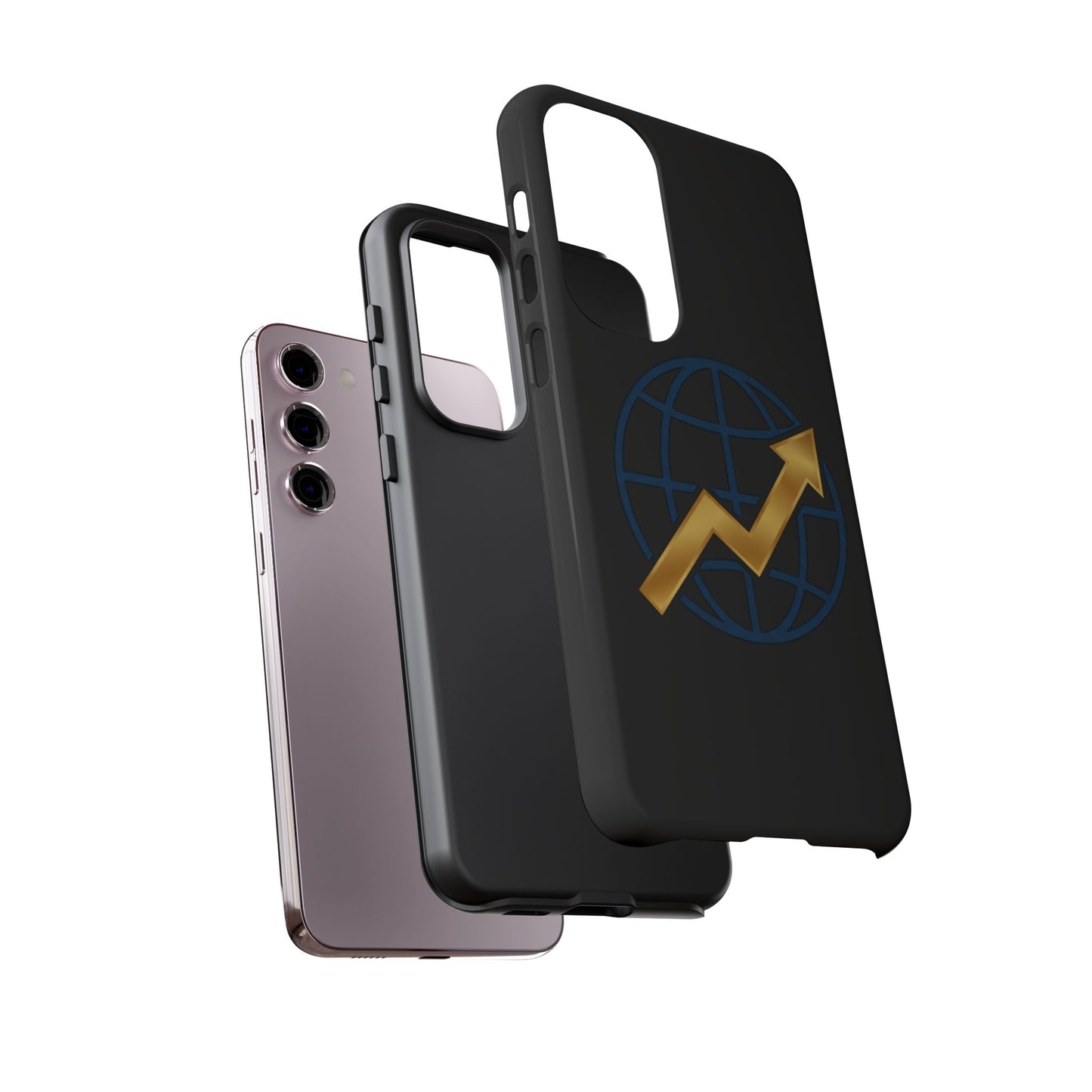 Phone Case — Global Growth Arrow Graphic (Investing & Business Motivational)
