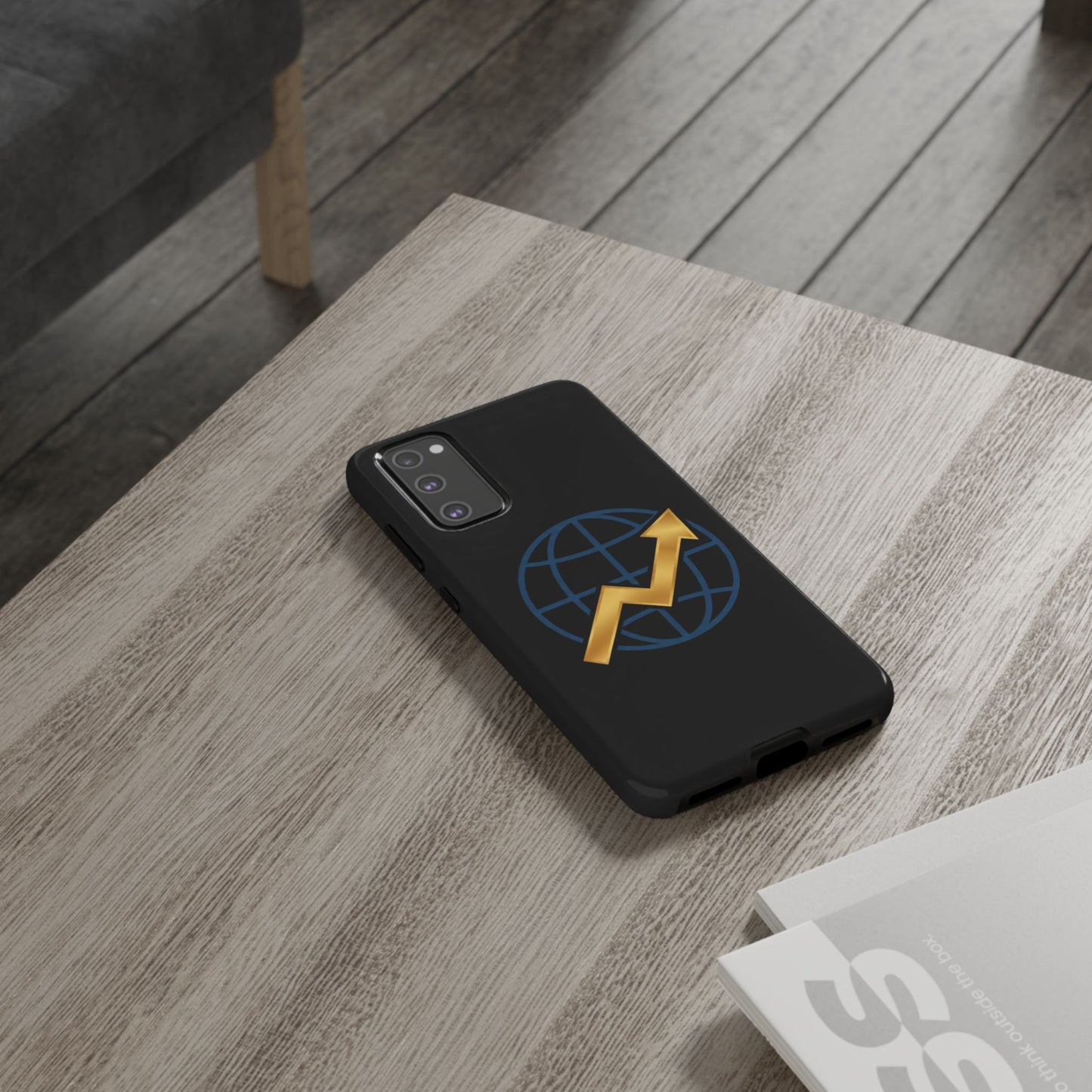 Phone Case — Global Growth Arrow Graphic (Investing & Business Motivational)