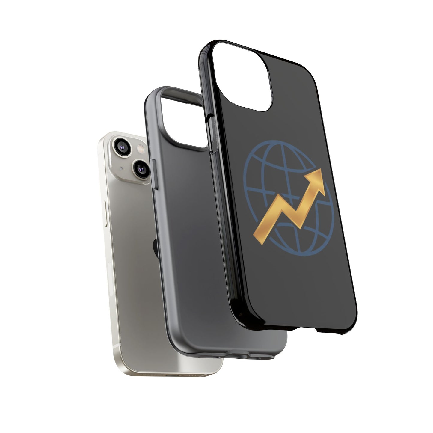 Phone Case — Global Growth Arrow Graphic (Investing & Business Motivational)