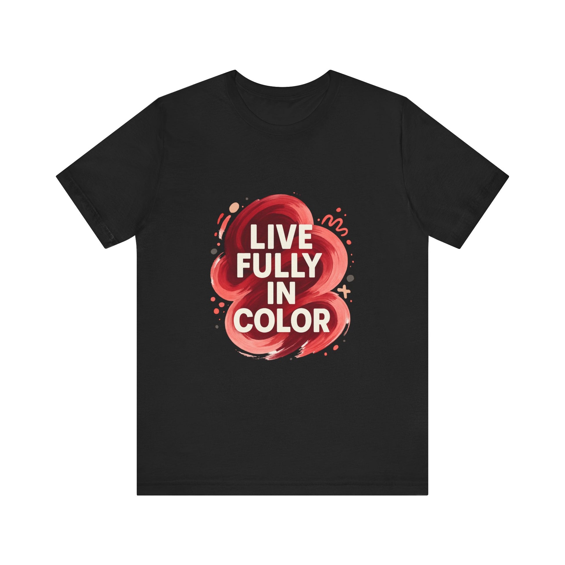 Short Sleeve Tee Bold Color Palette Cherry Coded - Oceanfront Products