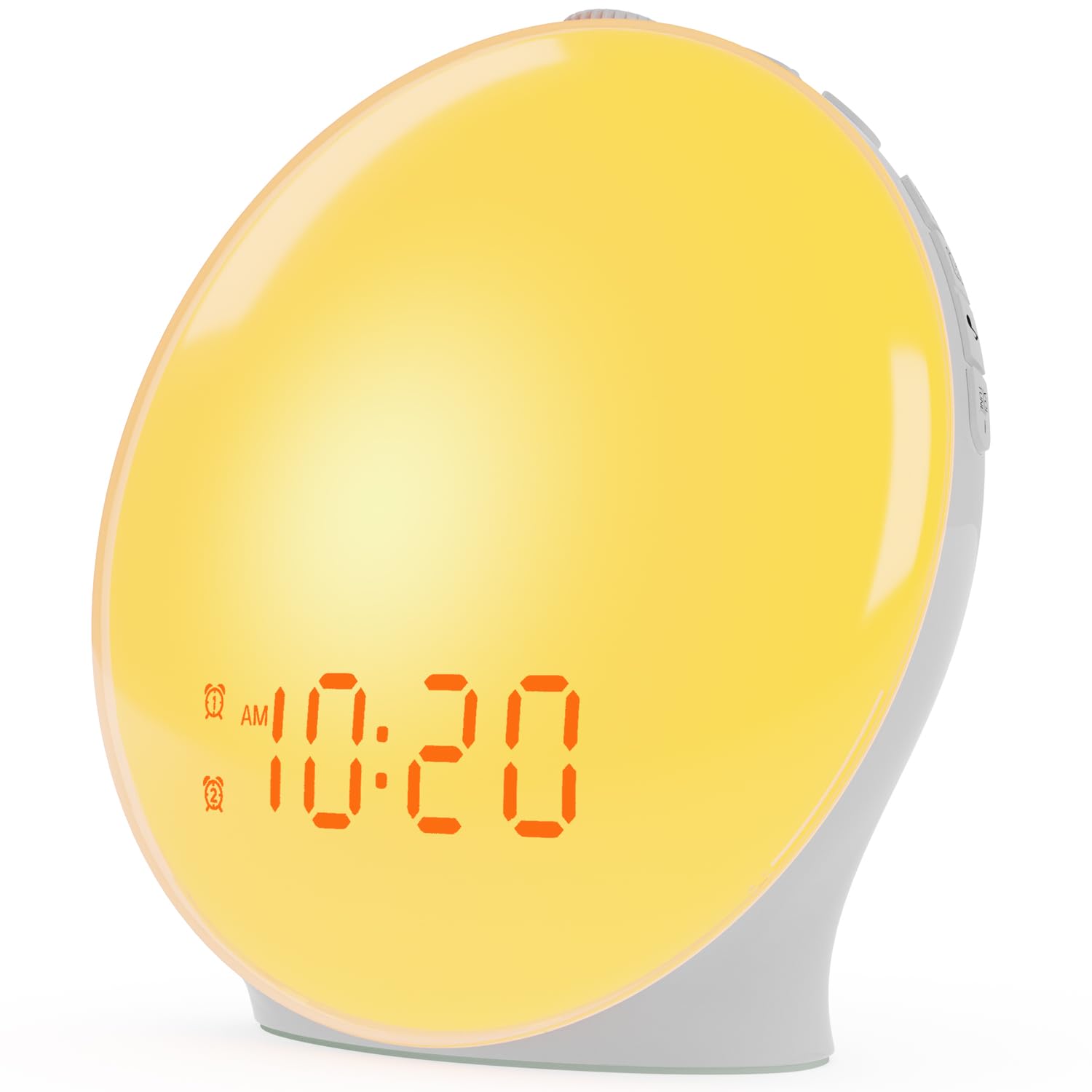 Oceanfront Sunrise Glow Clock – Wake-Up Light, Sleep Aid, Dual Alarm, 7 Colors, Natural Sunrise Simulation Oceanfront Products