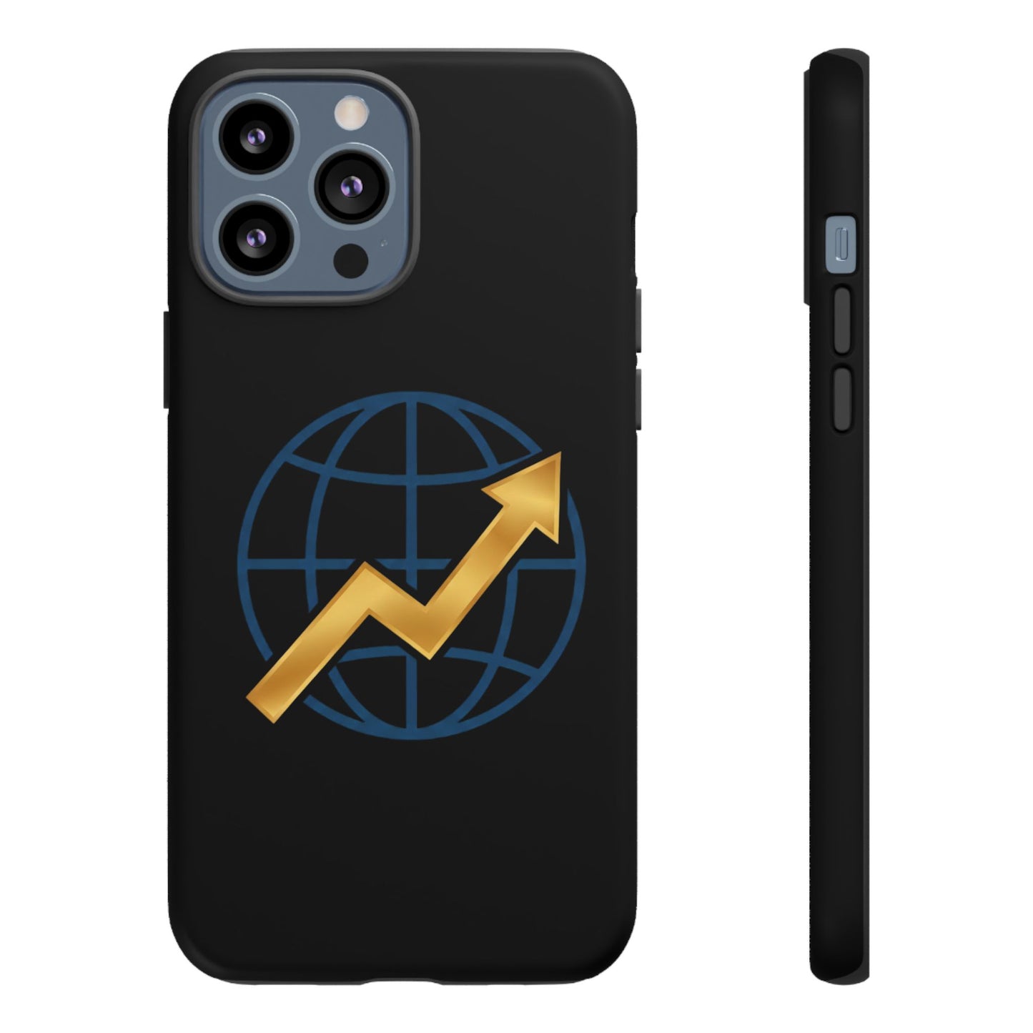 Phone Case — Global Growth Arrow Graphic (Investing & Business Motivational)