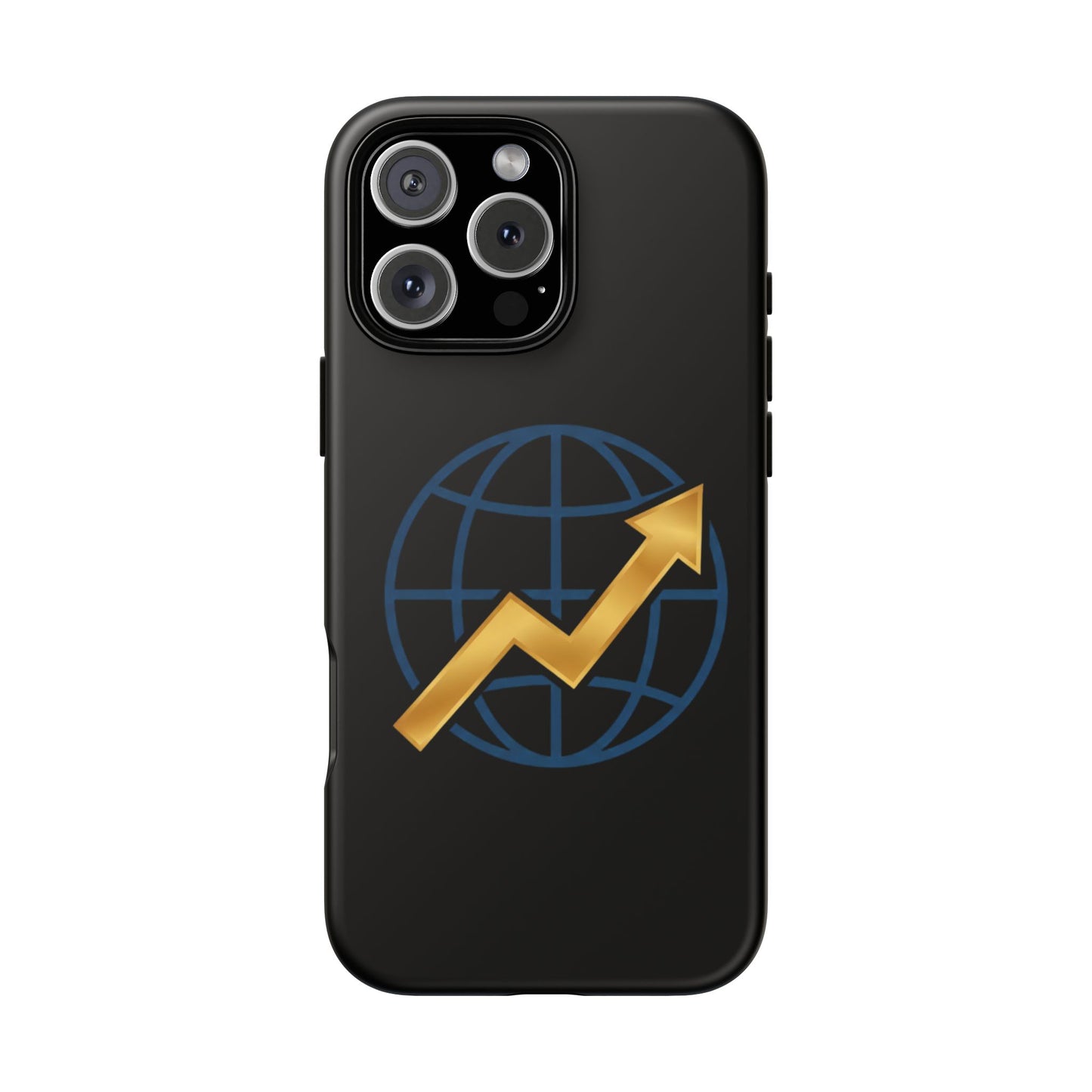 Phone Case — Global Growth Arrow Graphic (Investing & Business Motivational)