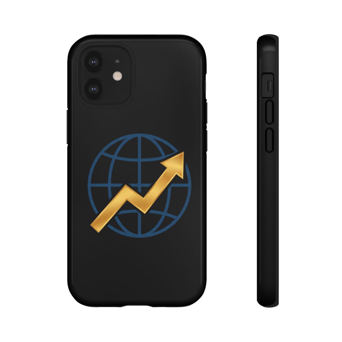 Phone Case — Global Growth Arrow Graphic (Investing & Business Motivational)