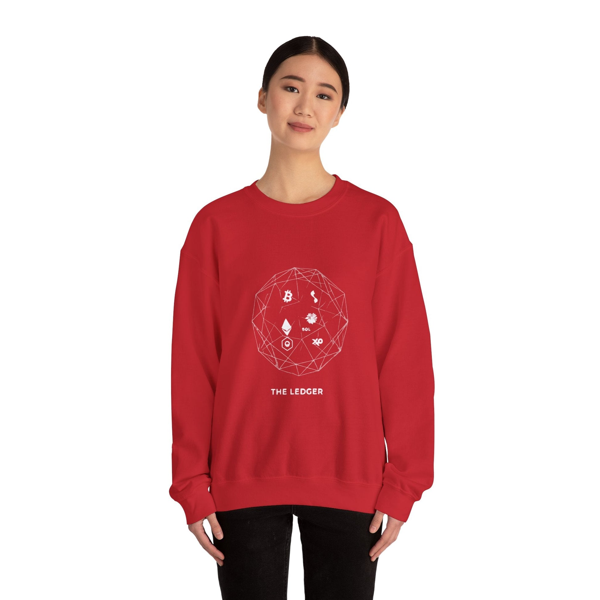 🌐 THE LEDGER.— Crypto Network Minimalist Print Printify