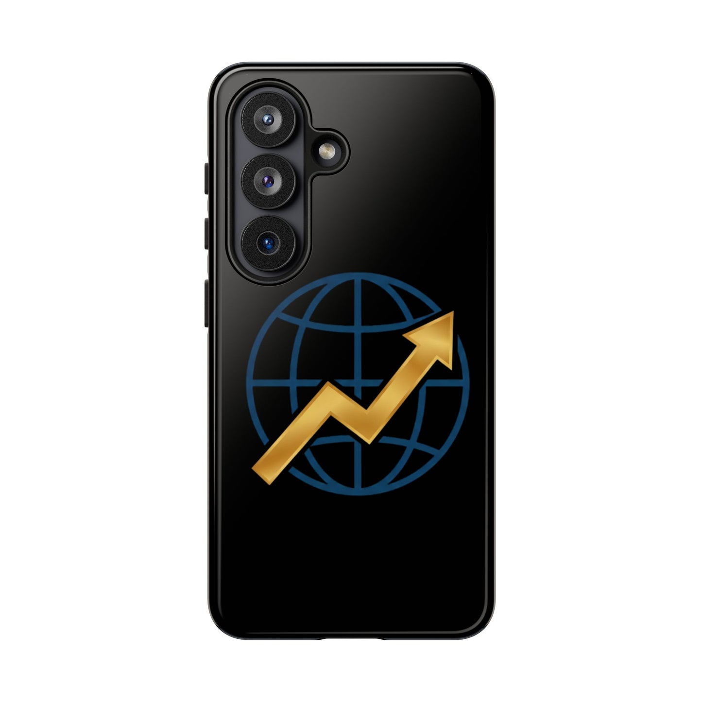 Phone Case — Global Growth Arrow Graphic (Investing & Business Motivational)