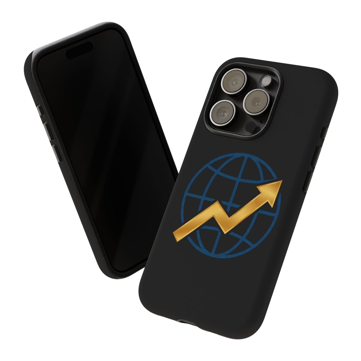Phone Case — Global Growth Arrow Graphic (Investing & Business Motivational)