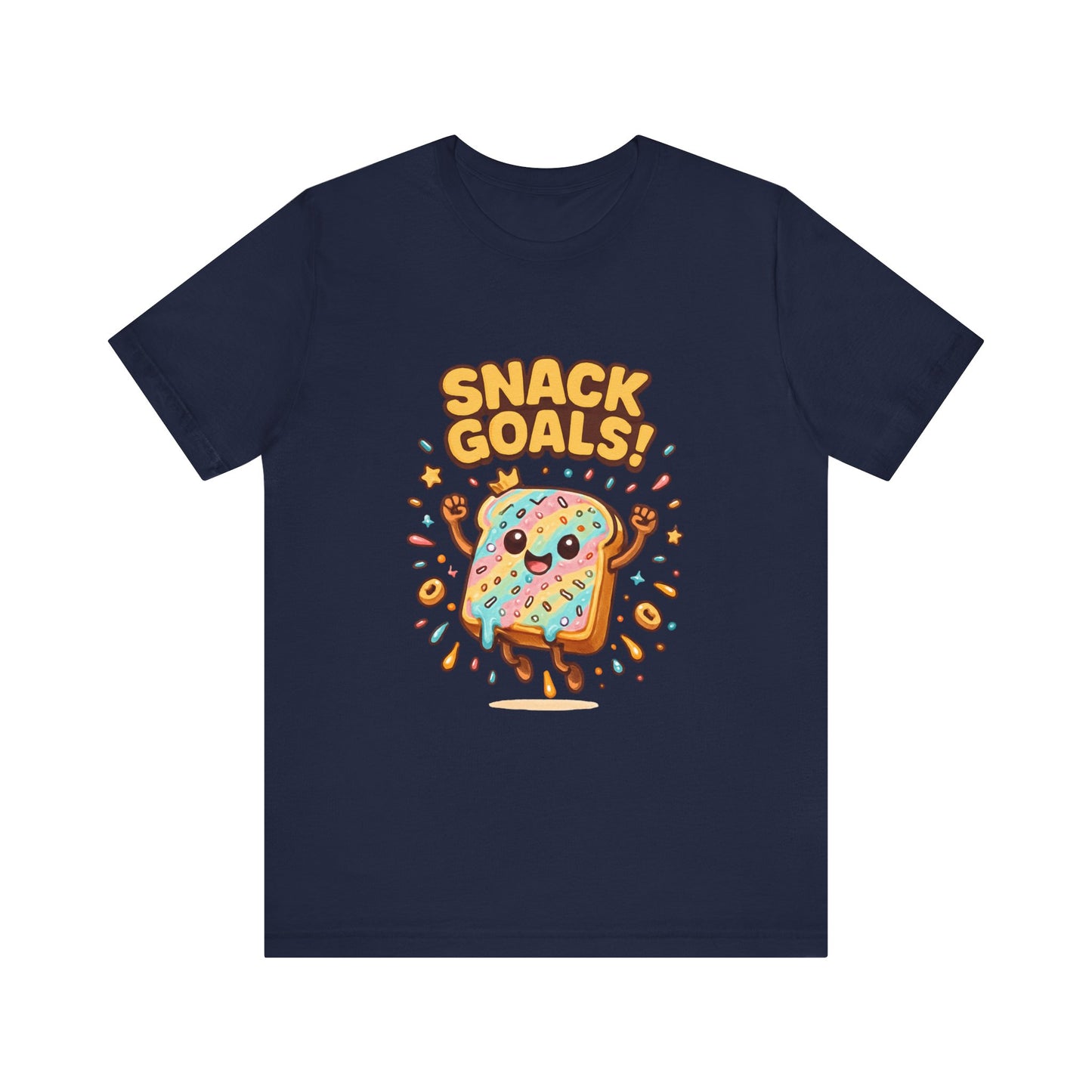Snack Attack Unisex Tee, Food Lover Gift, Snacking Shirt, Funny Graphic Tee, - Oceanfront Products