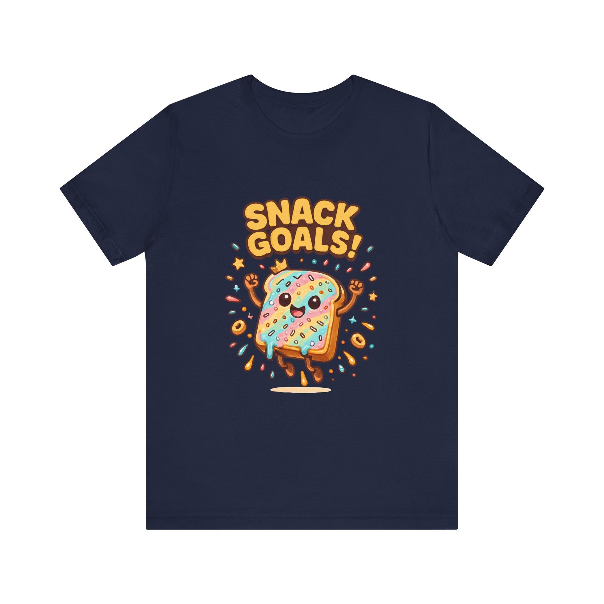 Snack Attack Unisex Tee, Food Lover Gift, Snacking Shirt, Funny Graphic Tee, - Oceanfront Products