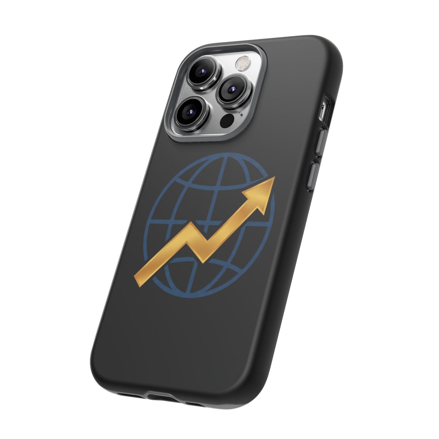 Phone Case — Global Growth Arrow Graphic (Investing & Business Motivational)