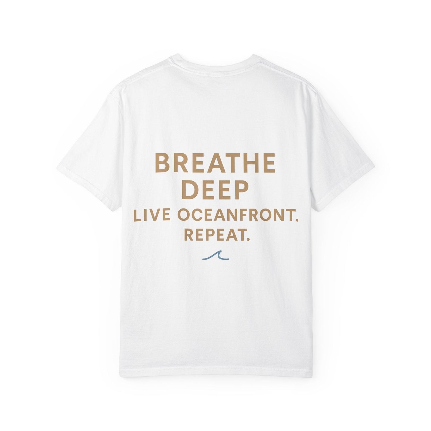 Oceanfront “Ocean Energy” Oversized Tee | Coastal Luxe Unisex Comfort Shirt Printify