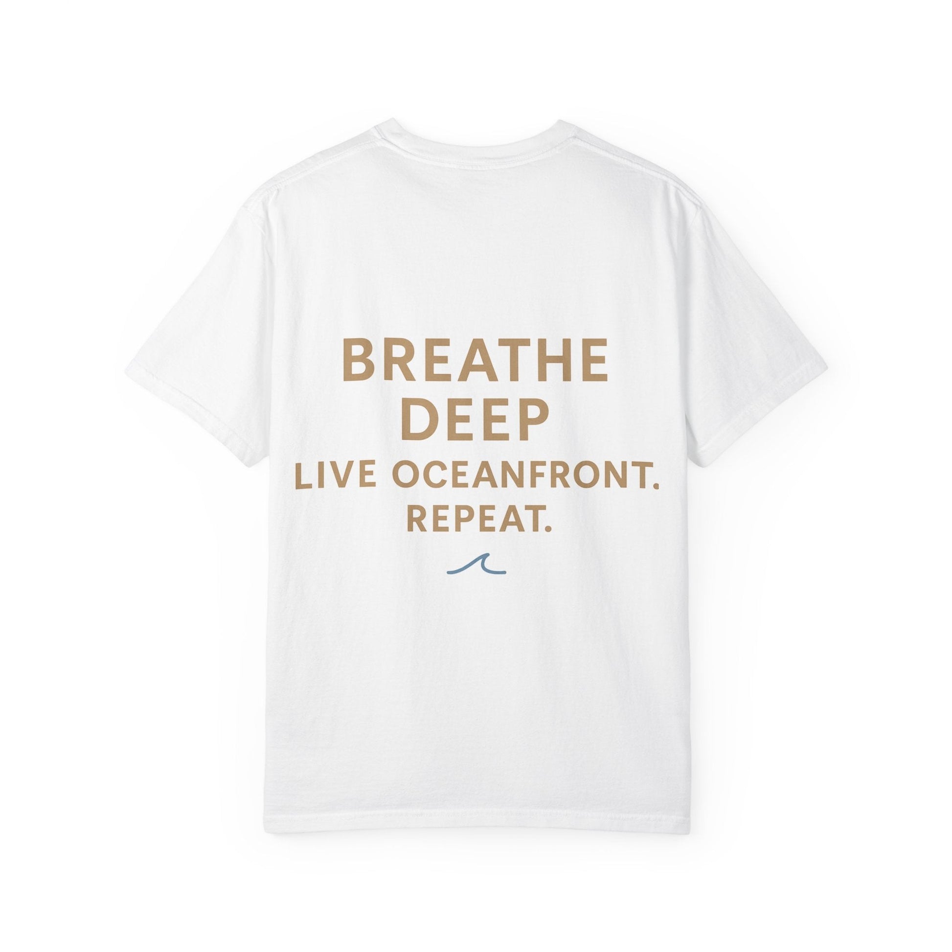 Oceanfront “Ocean Energy” Oversized Tee | Coastal Luxe Unisex Comfort Shirt Printify