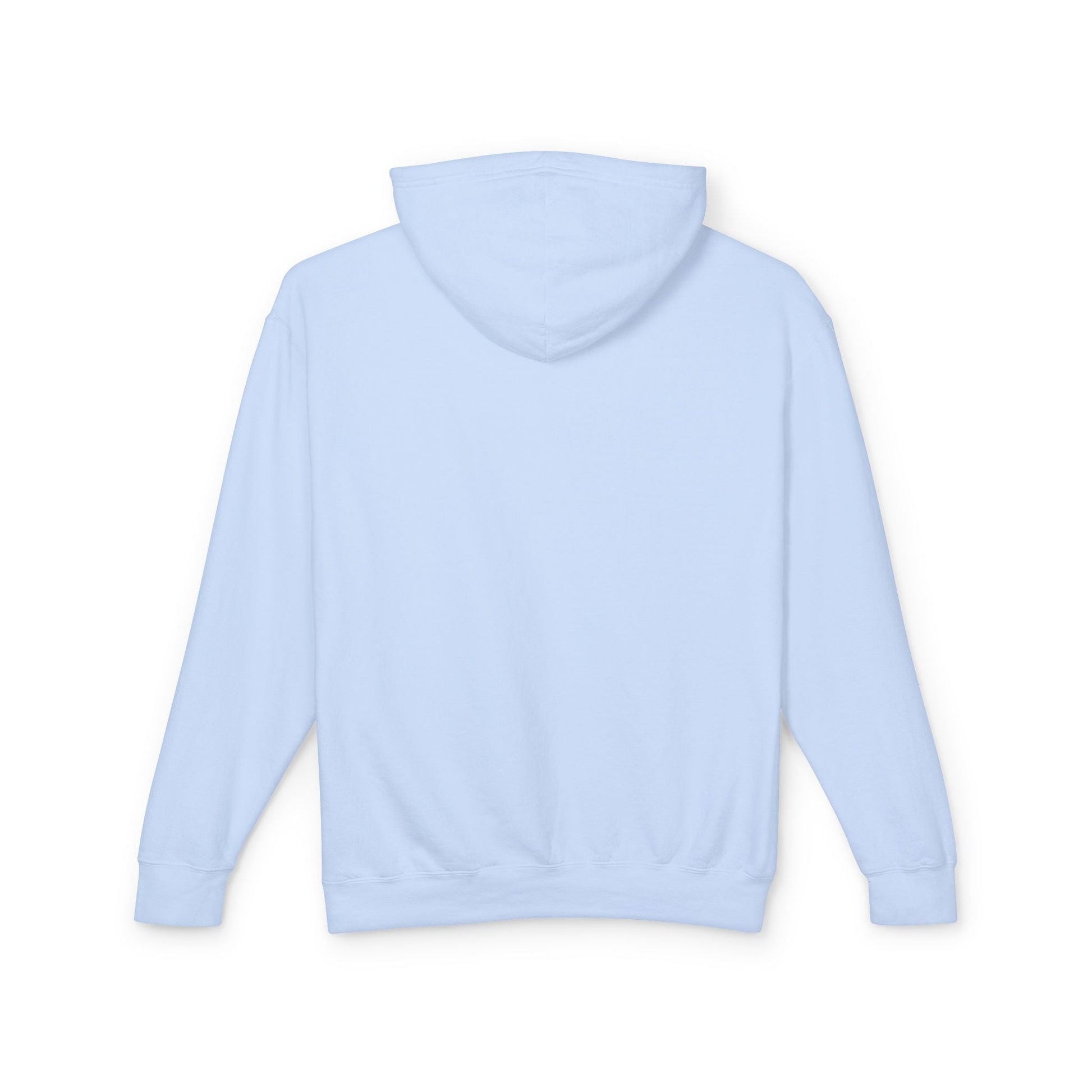 Decentralized Mindset Hoodie — Ocean Wave Split Face Graphic Hooded Sweatshirt Printify