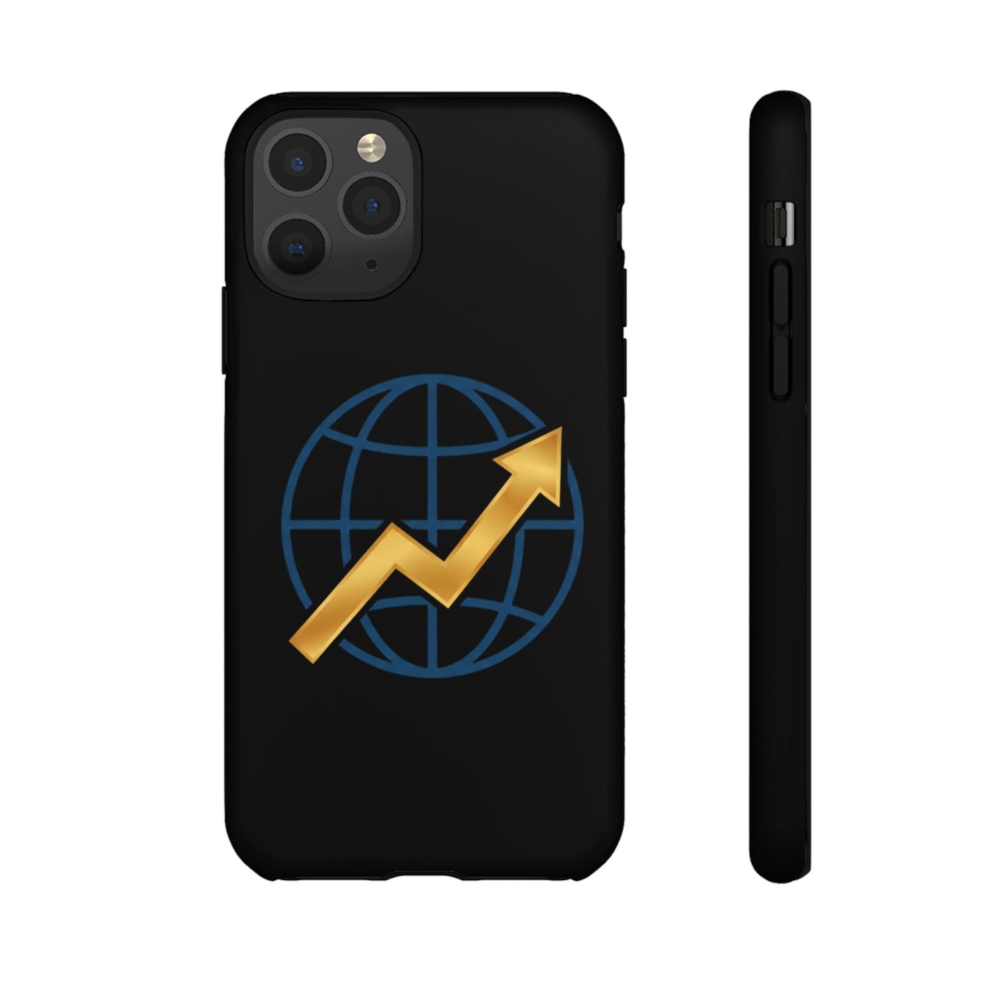 Phone Case — Global Growth Arrow Graphic (Investing & Business Motivational)