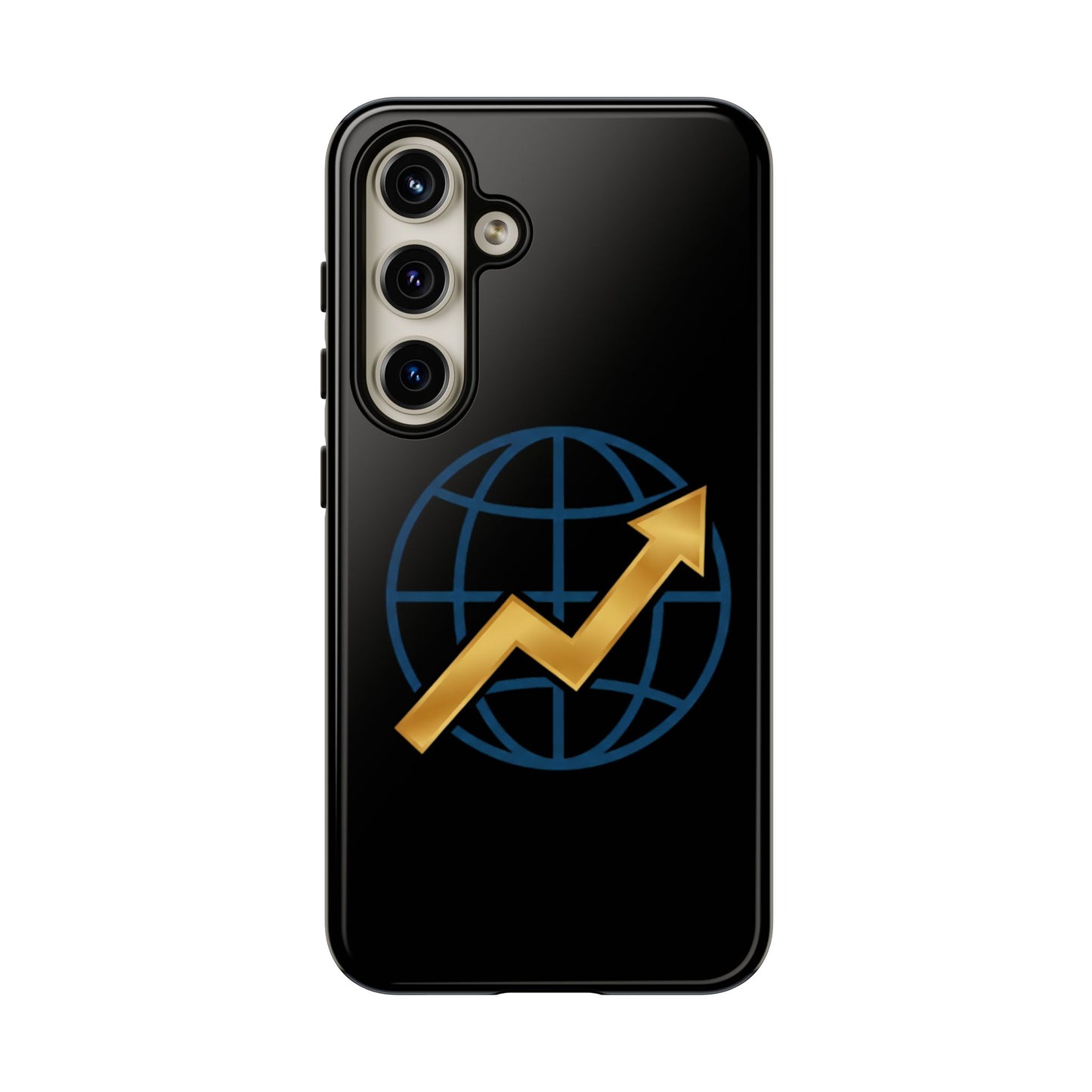 Phone Case — Global Growth Arrow Graphic (Investing & Business Motivational)