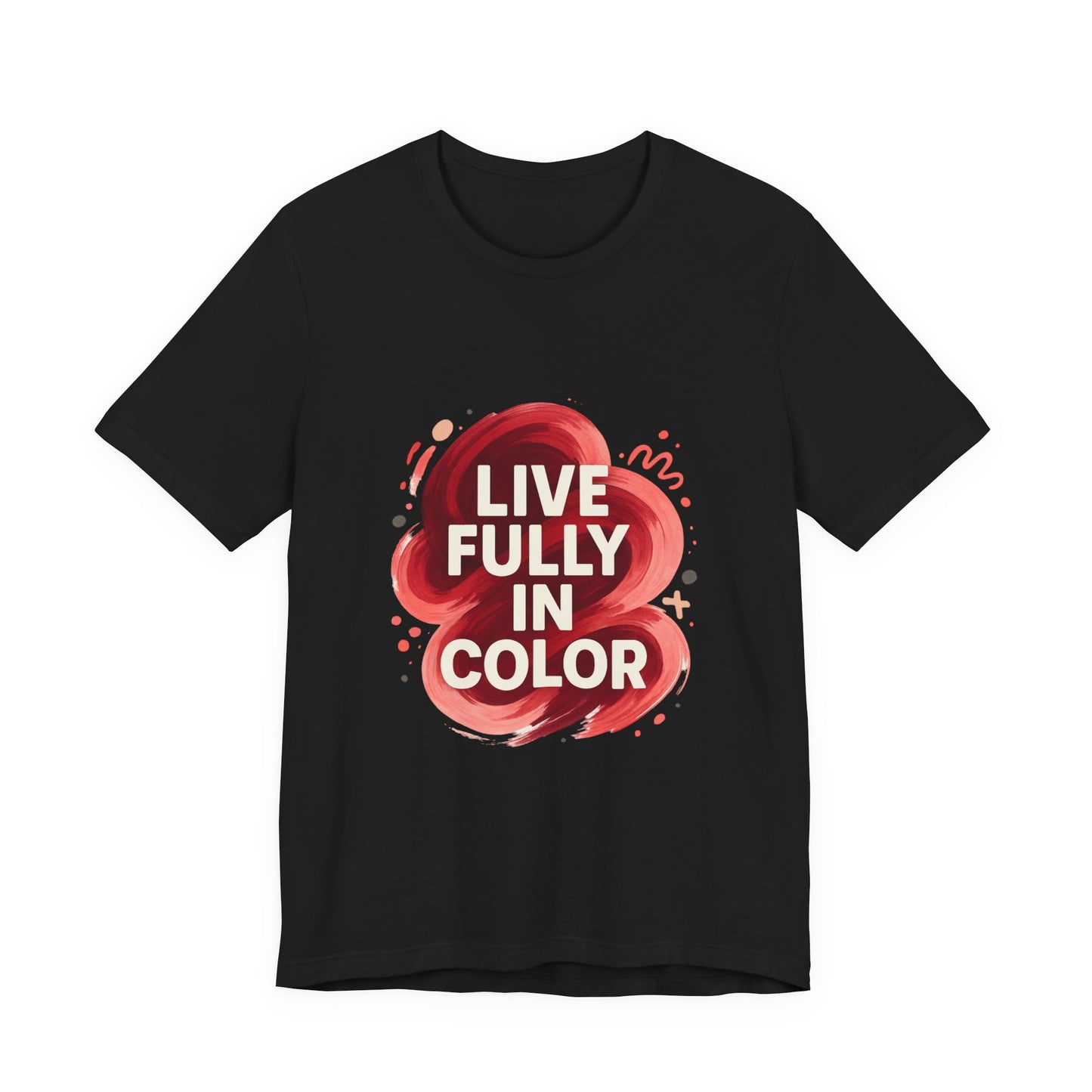 Short Sleeve Tee Bold Color Palette Cherry Coded - Oceanfront Products