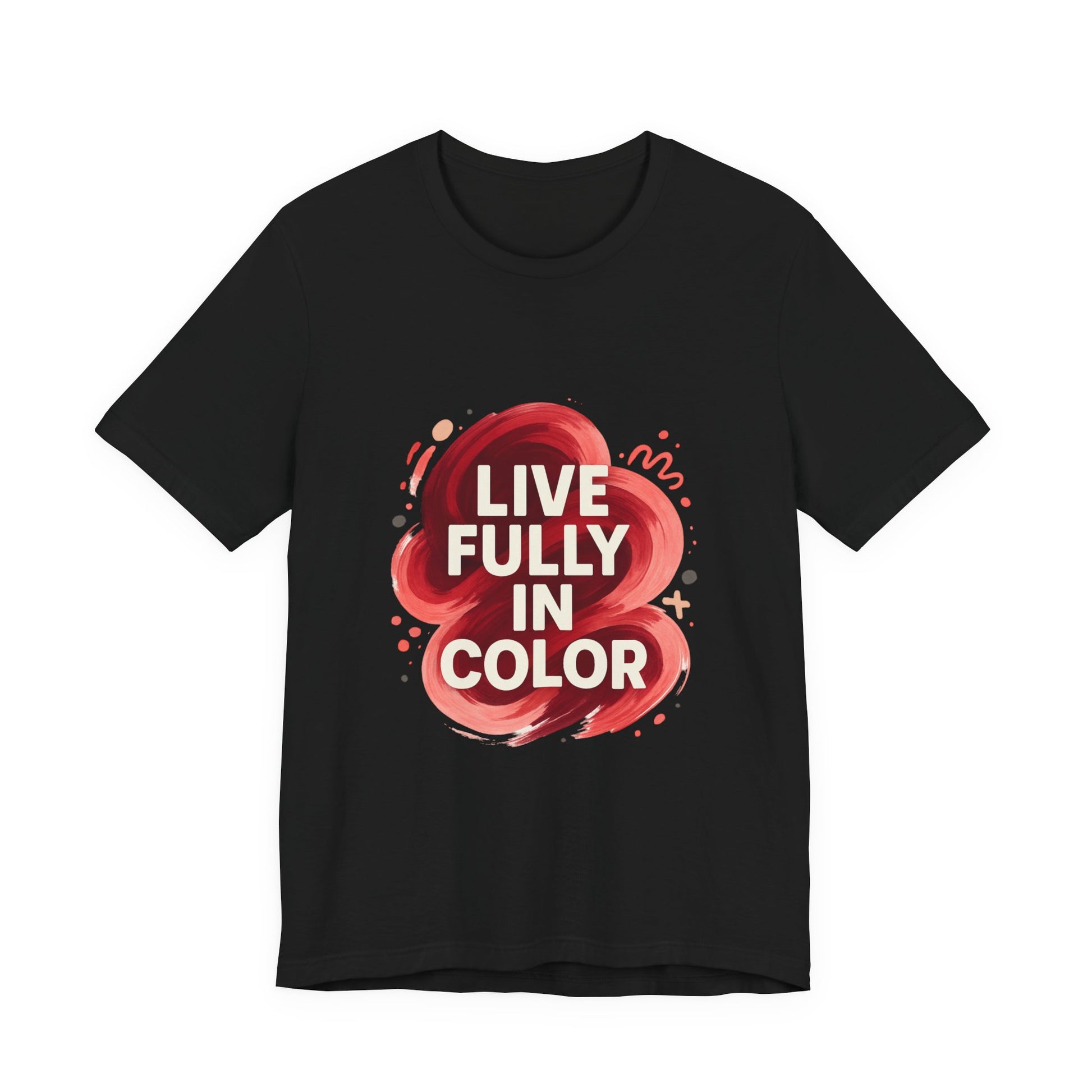 Short Sleeve Tee Bold Color Palette Cherry Coded - Oceanfront Products
