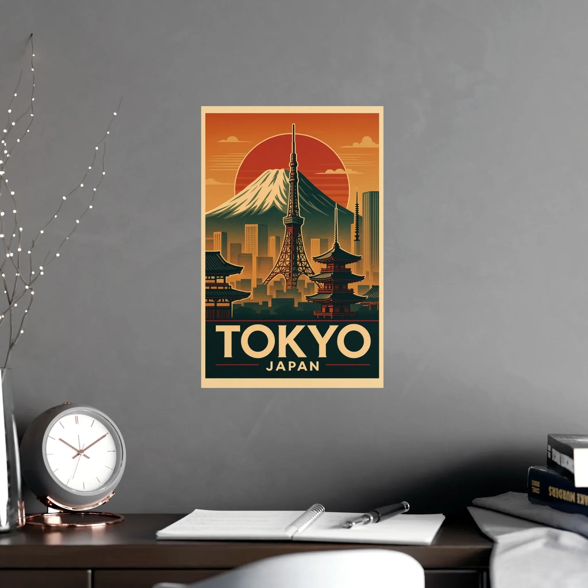 Poster Print Tokyo Art Print - Oceanfront Products