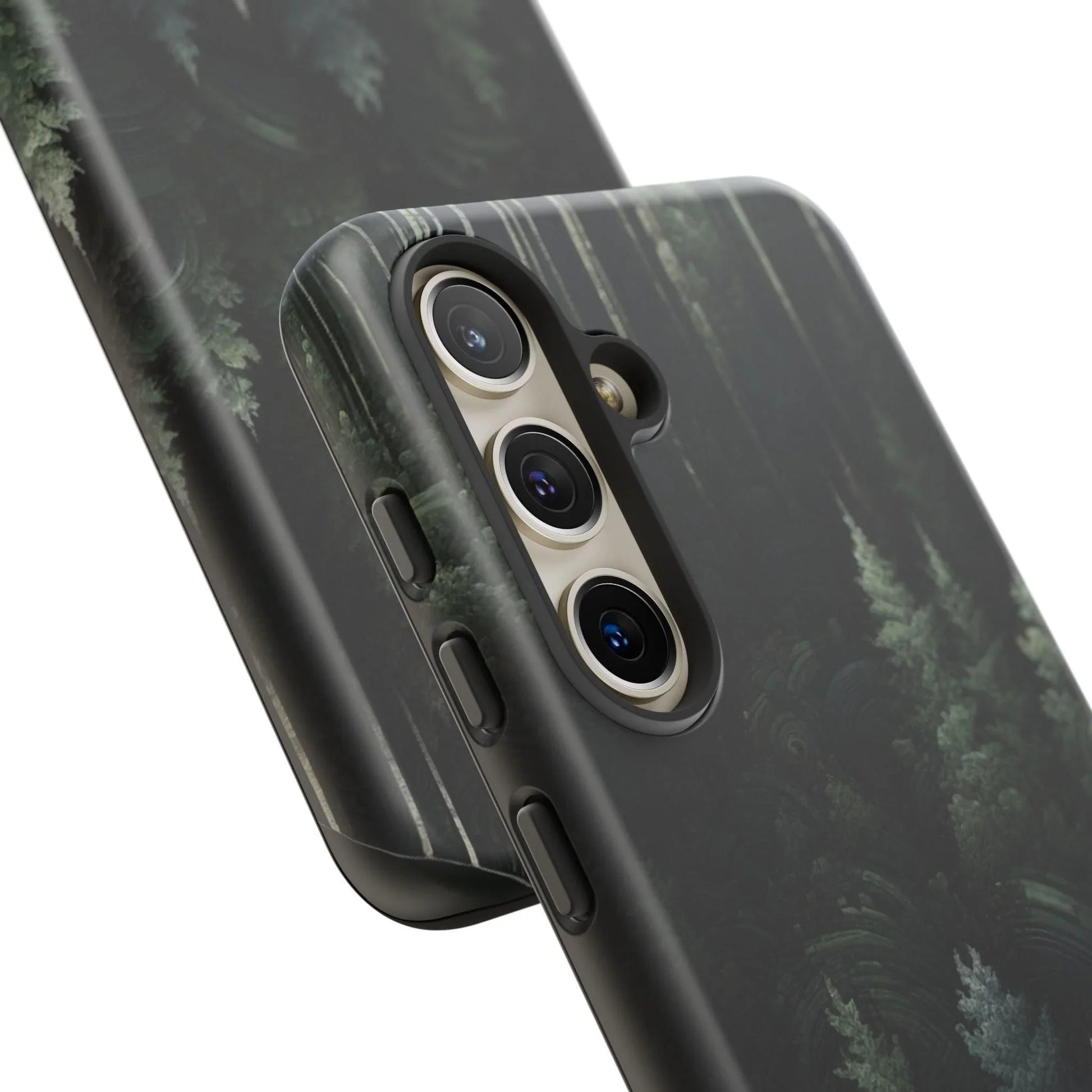 Phone Cases - Deep Dark Forest Nature Design - Oceanfront Products