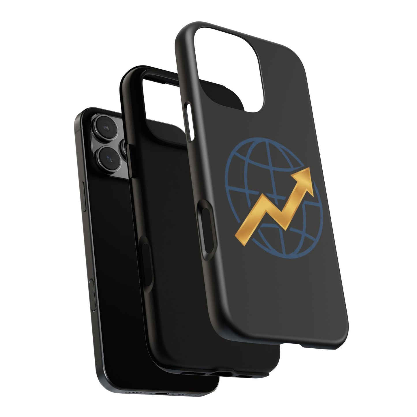 Phone Case — Global Growth Arrow Graphic (Investing & Business Motivational)