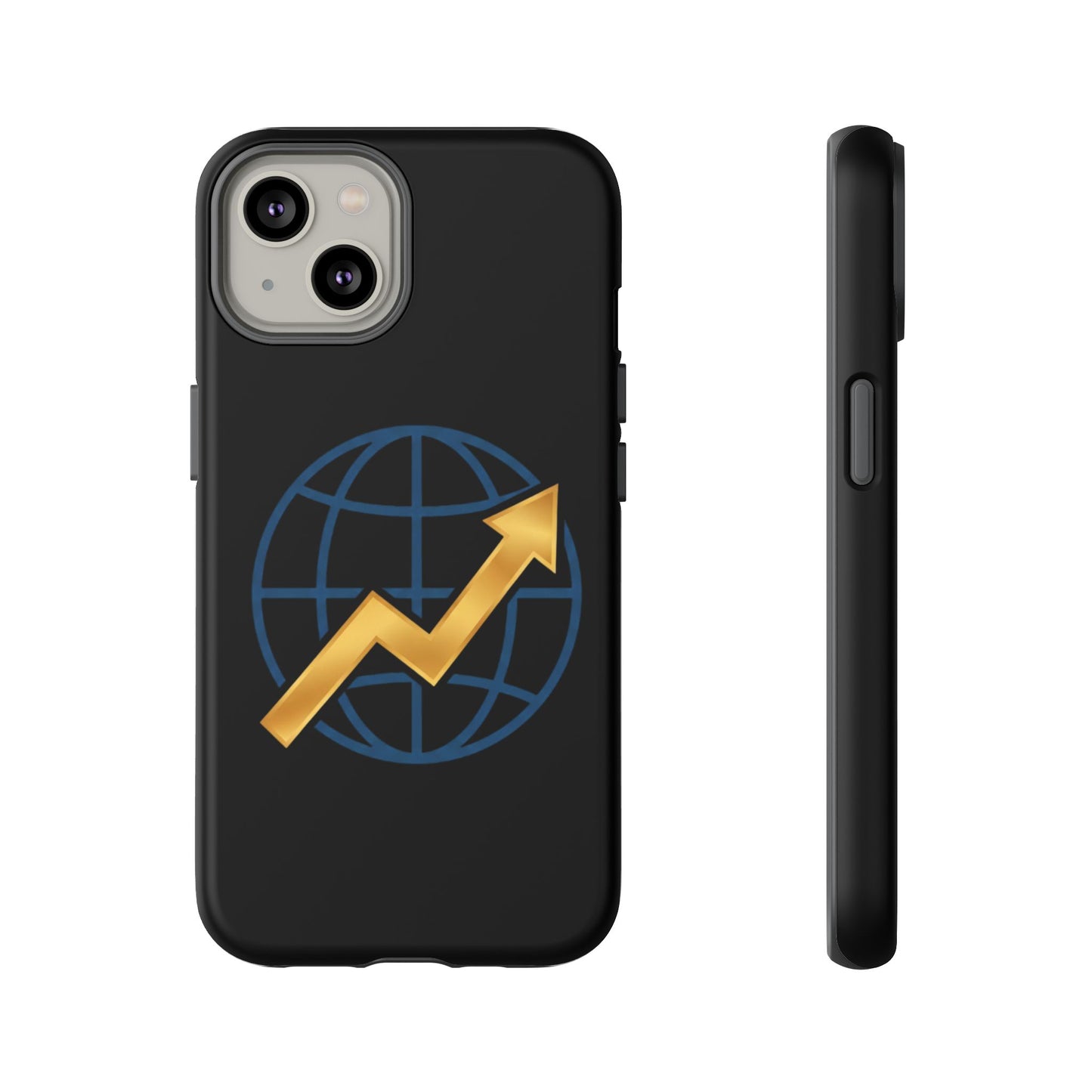 Phone Case — Global Growth Arrow Graphic (Investing & Business Motivational)
