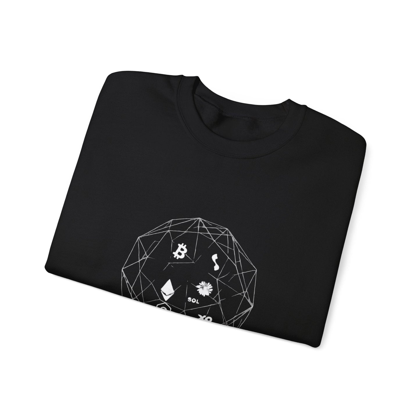 🌐 THE LEDGER.— Crypto Network Minimalist Print Printify
