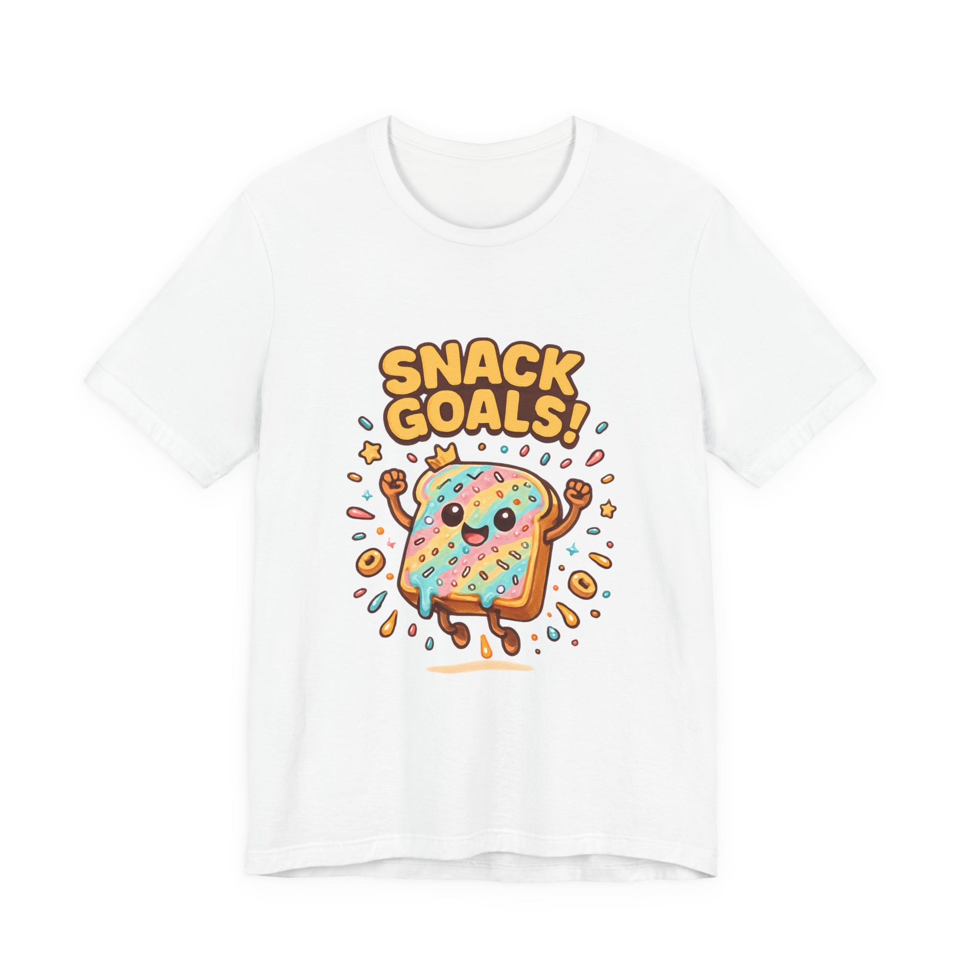 Snack Attack Unisex Tee, Food Lover Gift, Snacking Shirt, Funny Graphic Tee, - Oceanfront Products