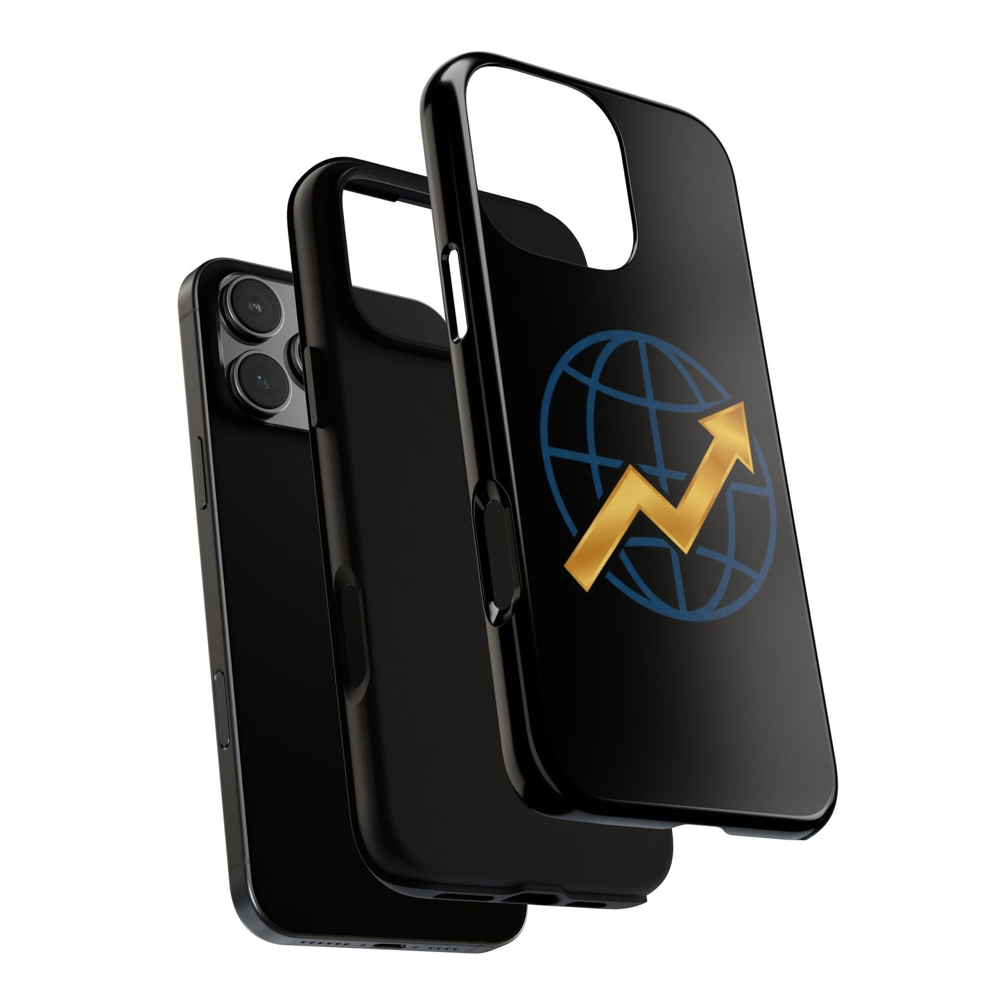Phone Case — Global Growth Arrow Graphic (Investing & Business Motivational)