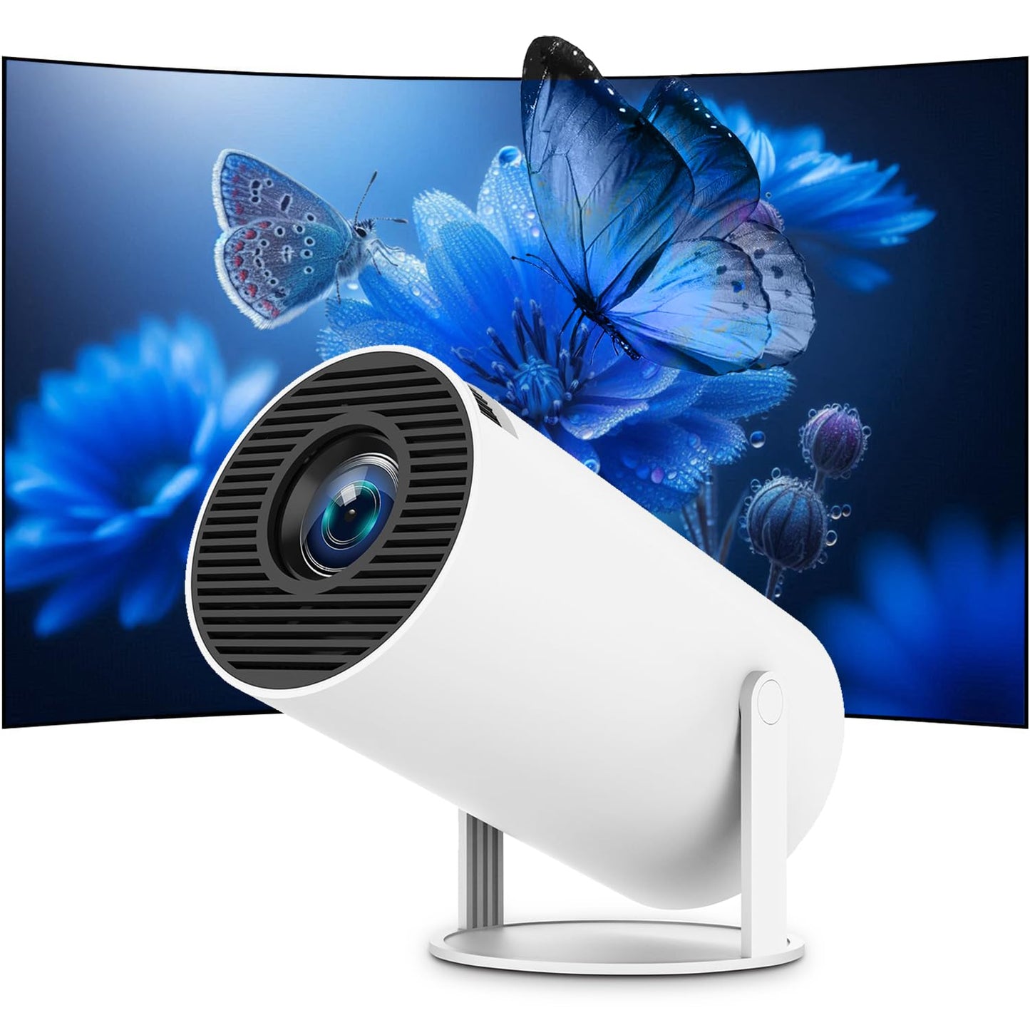 Oceanfront Mini Cinema Projector™ – Full HD 1080p Portable Projector, Travel-Ready Movie Night System Oceanfront Products