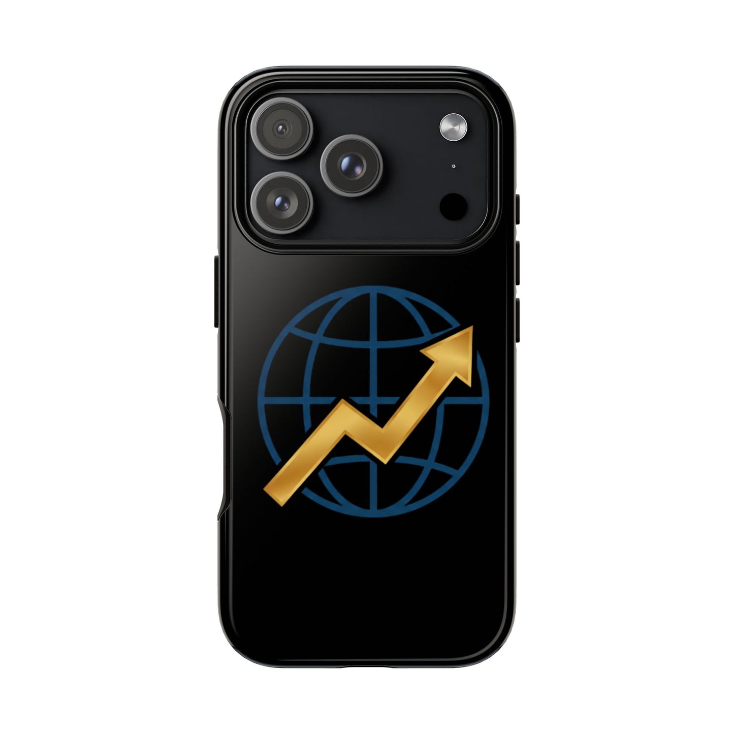 Phone Case — Global Growth Arrow Graphic (Investing & Business Motivational)