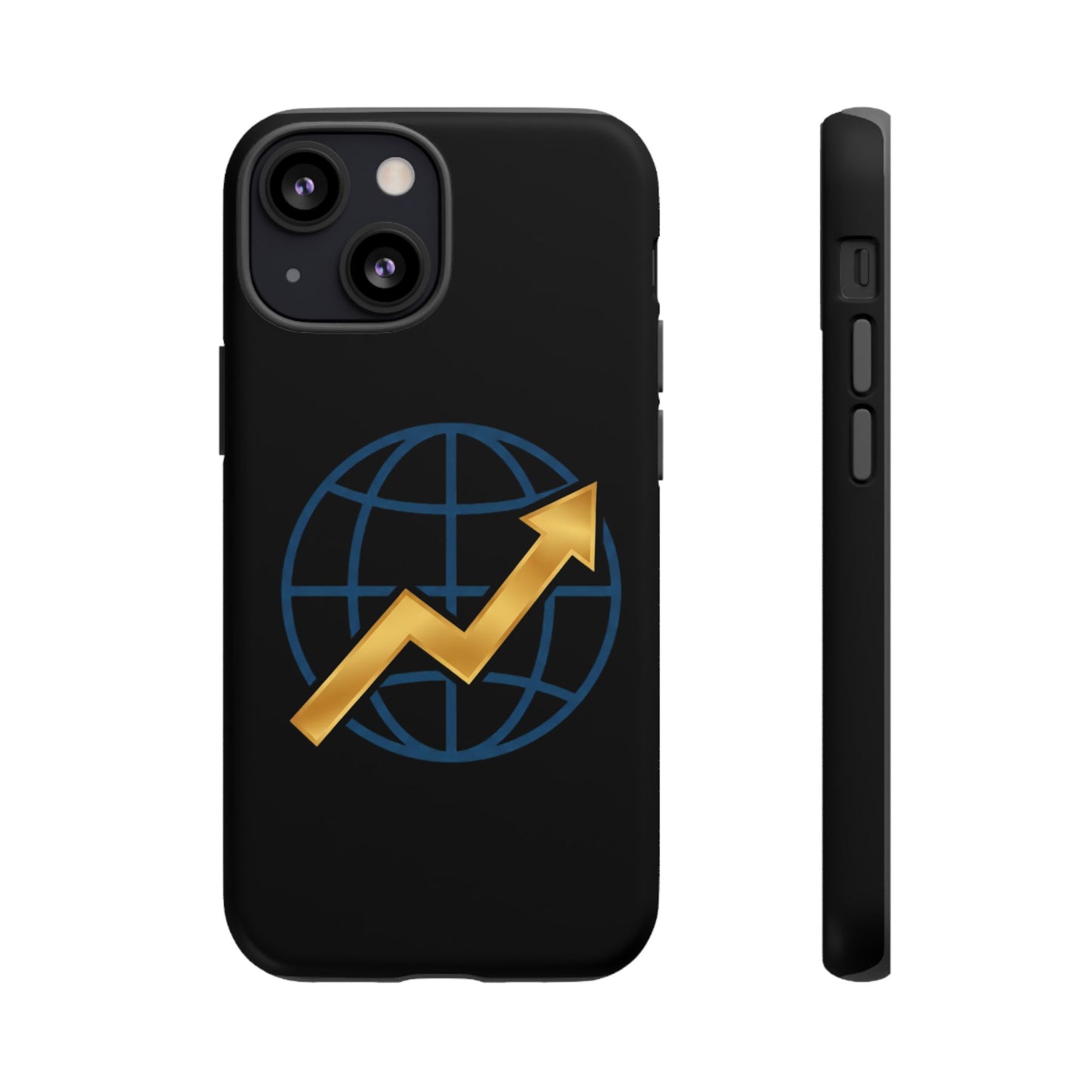 Phone Case — Global Growth Arrow Graphic (Investing & Business Motivational)