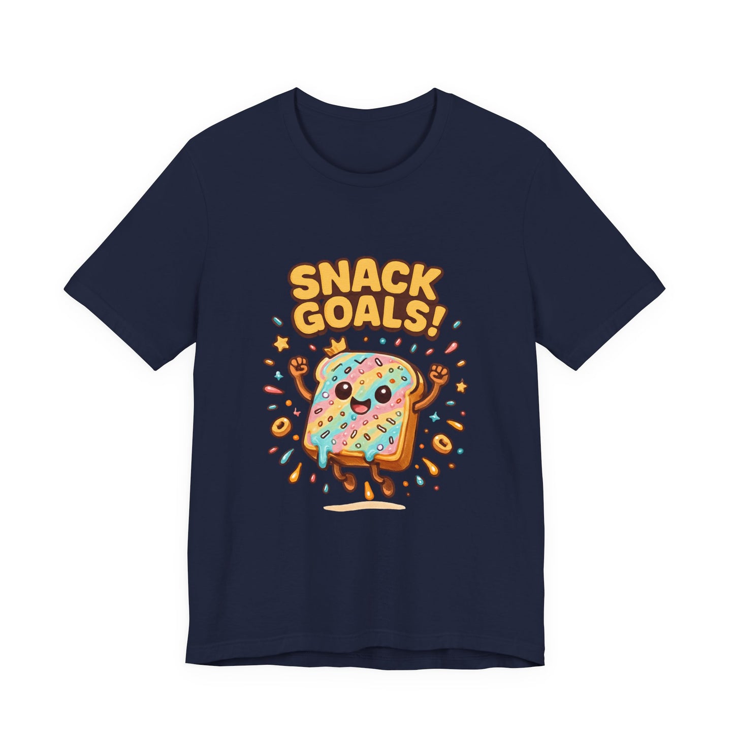 Snack Attack Unisex Tee, Food Lover Gift, Snacking Shirt, Funny Graphic Tee, - Oceanfront Products
