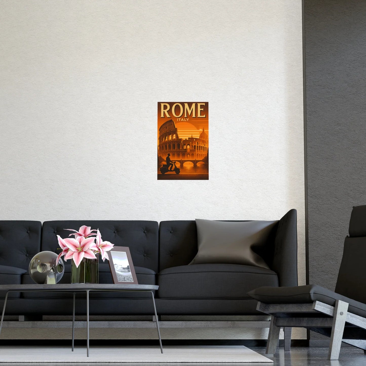 Rome Travel Poster Print - Oceanfront Products