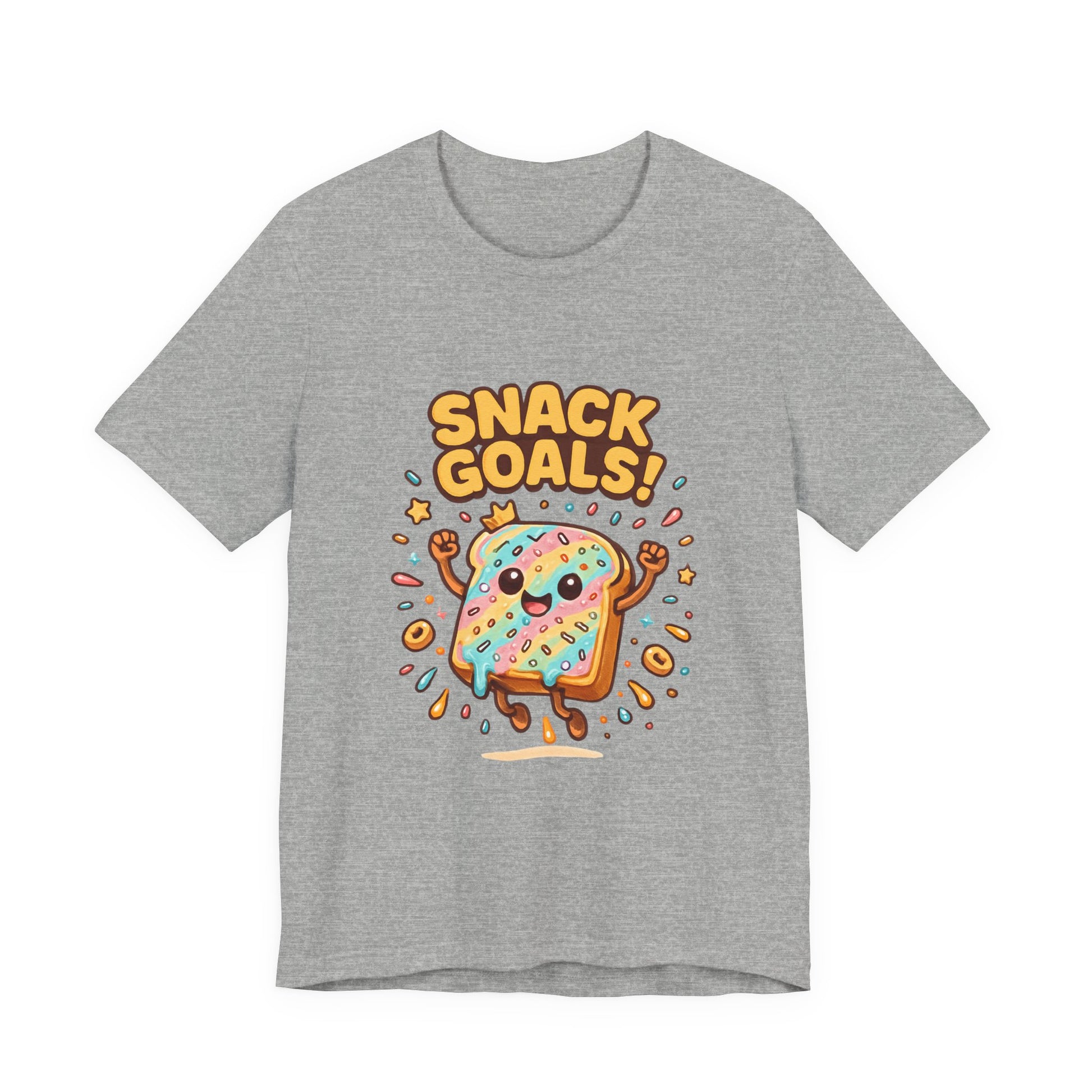 Snack Attack Unisex Tee, Food Lover Gift, Snacking Shirt, Funny Graphic Tee, - Oceanfront Products