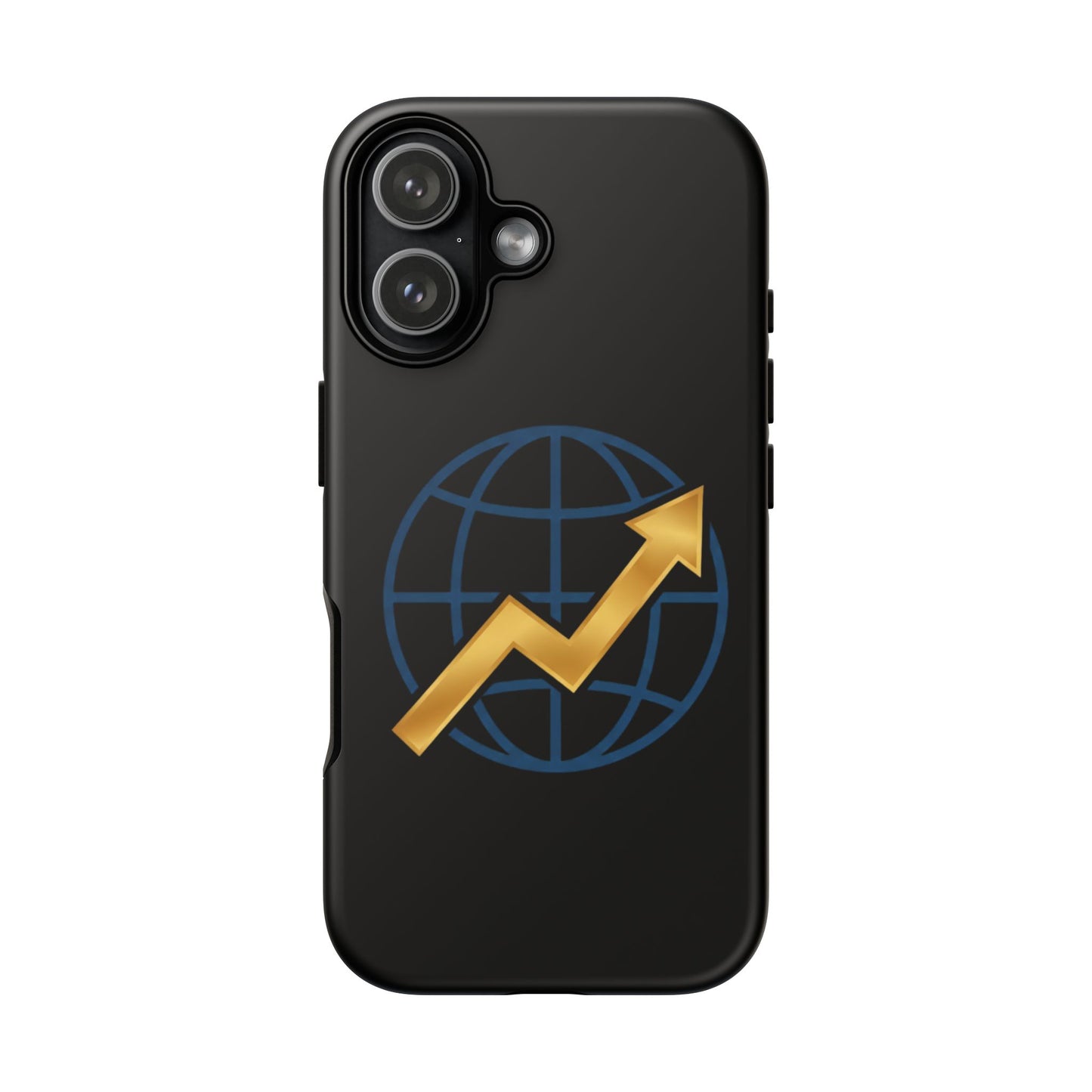 Phone Case — Global Growth Arrow Graphic (Investing & Business Motivational)