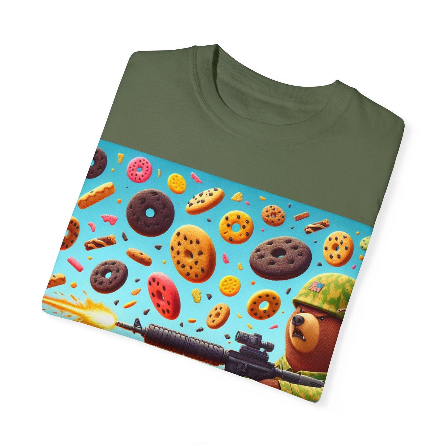 T-Shirt Solider Bear in a Cookie War Design - Oceanfront Products