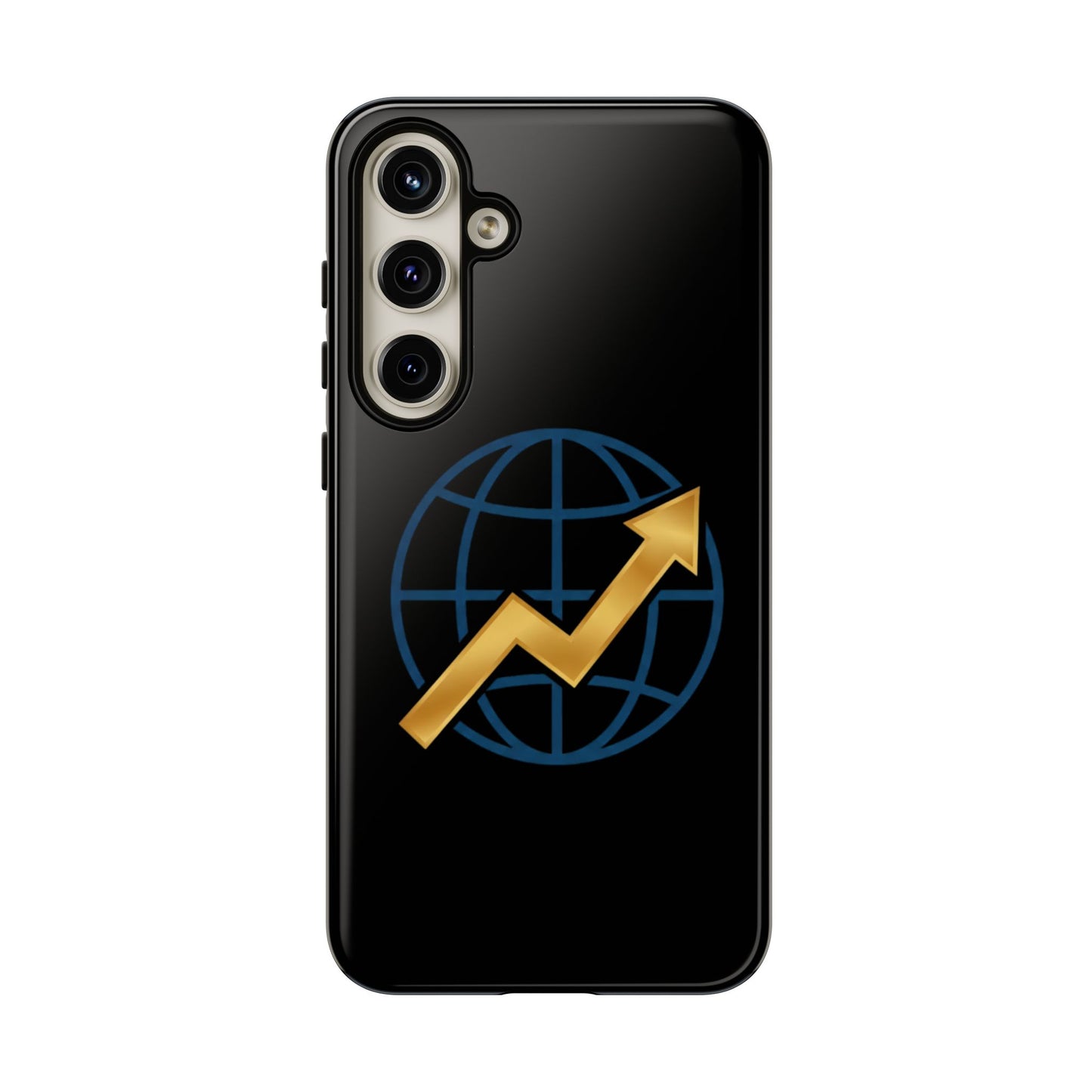 Phone Case — Global Growth Arrow Graphic (Investing & Business Motivational)