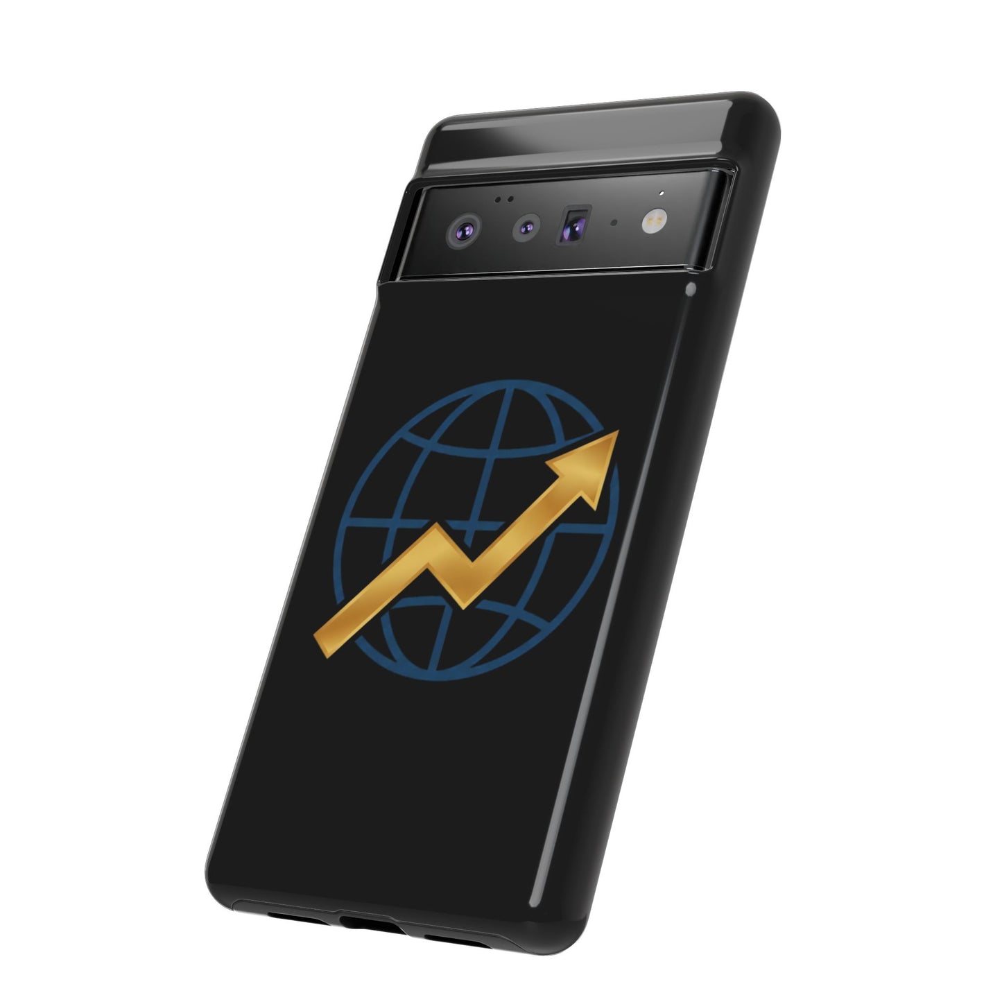 Phone Case — Global Growth Arrow Graphic (Investing & Business Motivational)