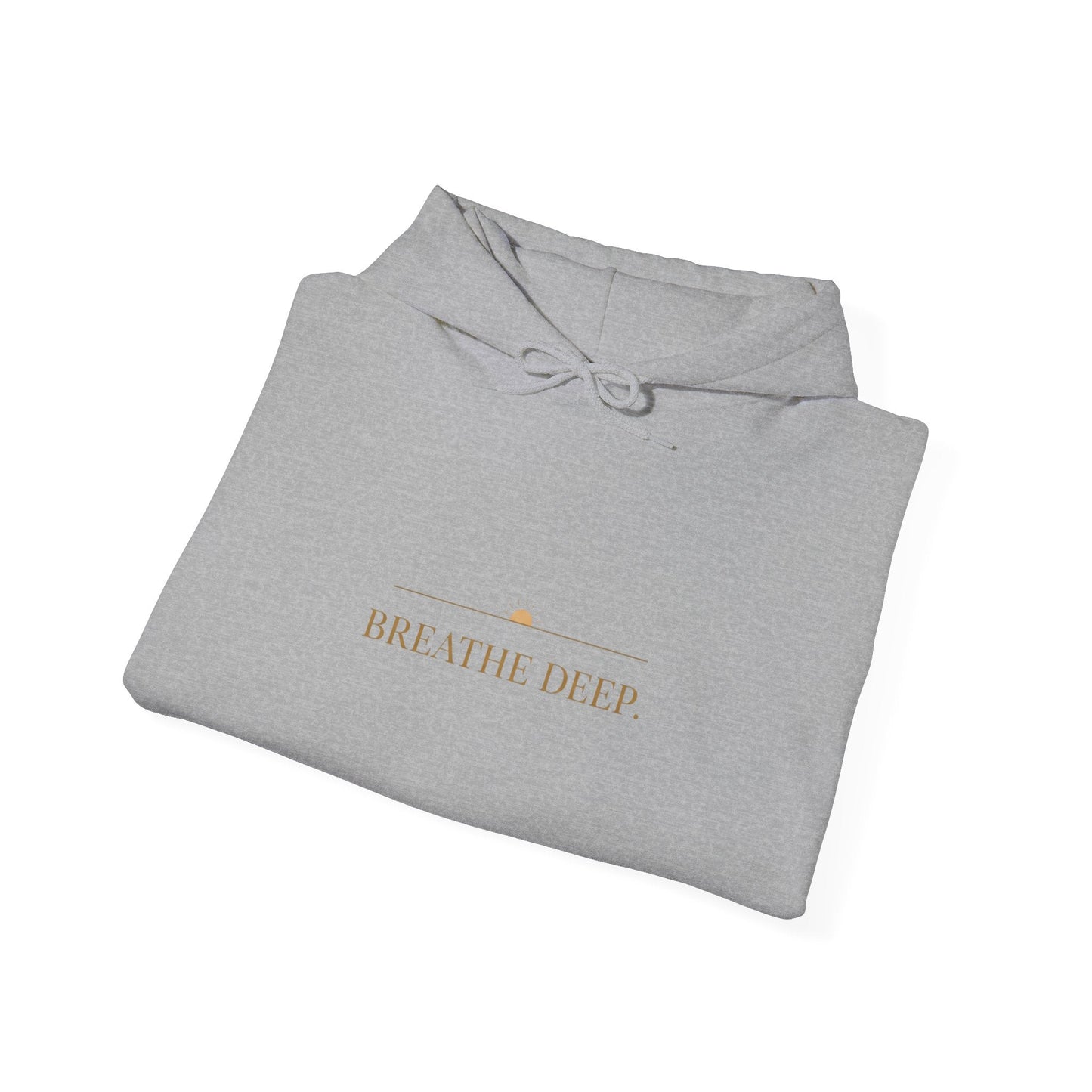 Oceanfront “Breathe Deep” Hoodie | Oversized Luxury Comfortwear | Coastal Minimalist Streetwear Printify
