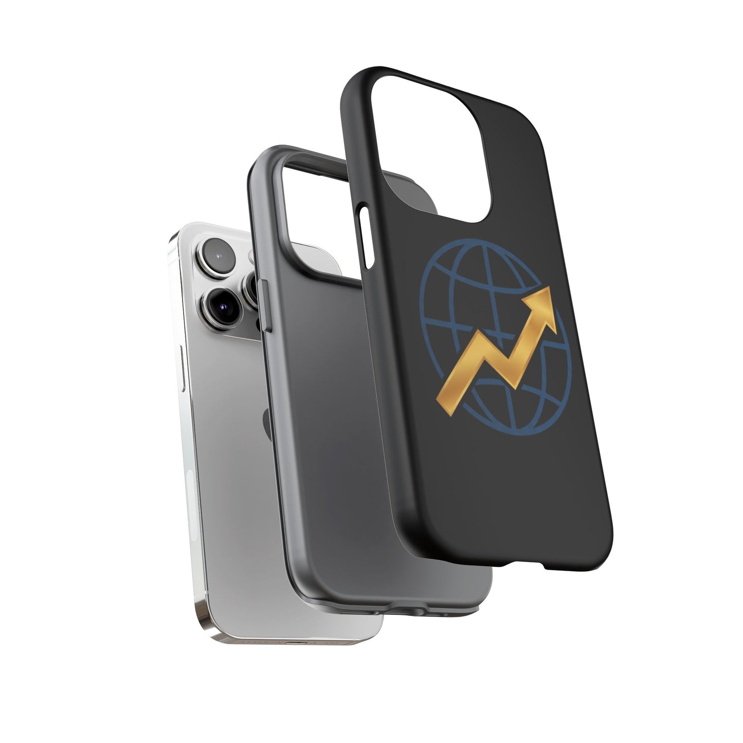 Phone Case — Global Growth Arrow Graphic (Investing & Business Motivational)